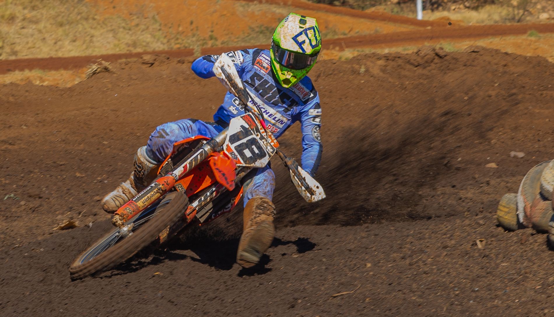 Taking a tight corner