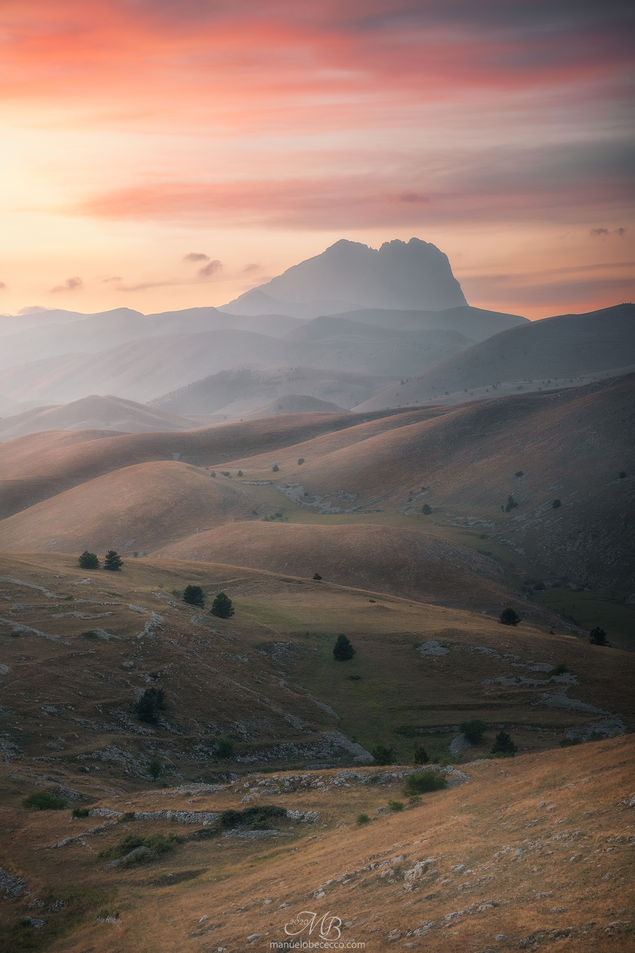 Vista sul Gran Sasso D'italia
