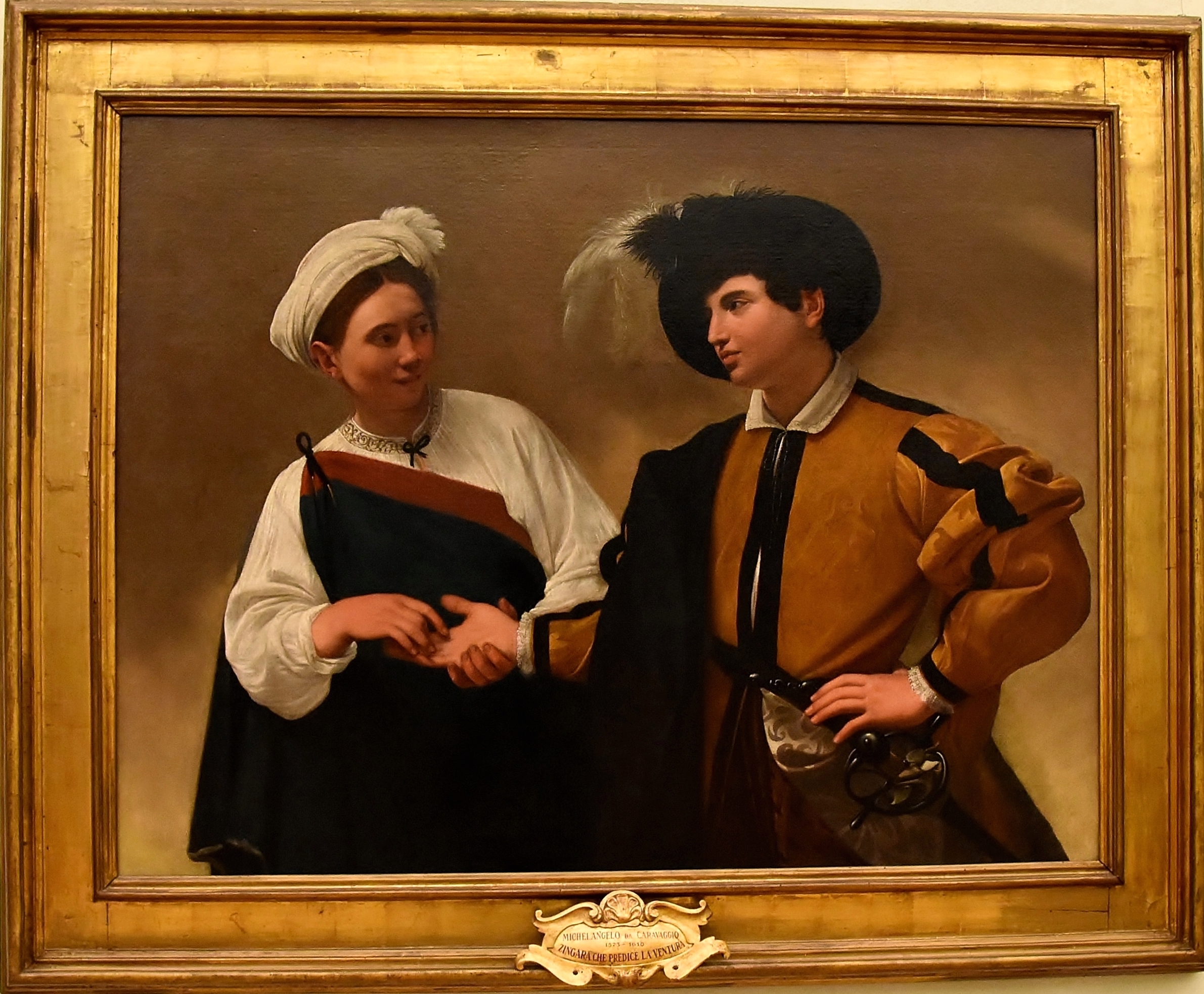 Musei Capitolini - Caravaggio "La Zingara"