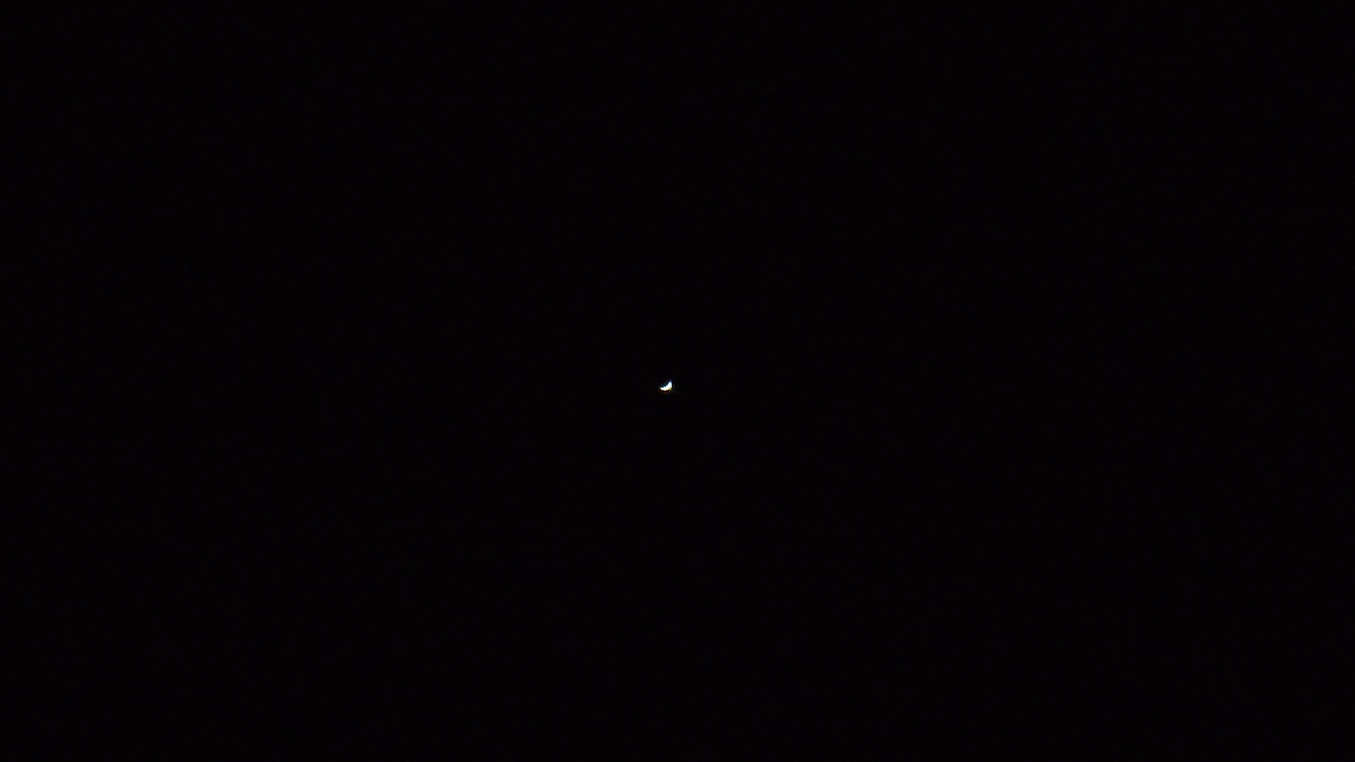 Venus, last night