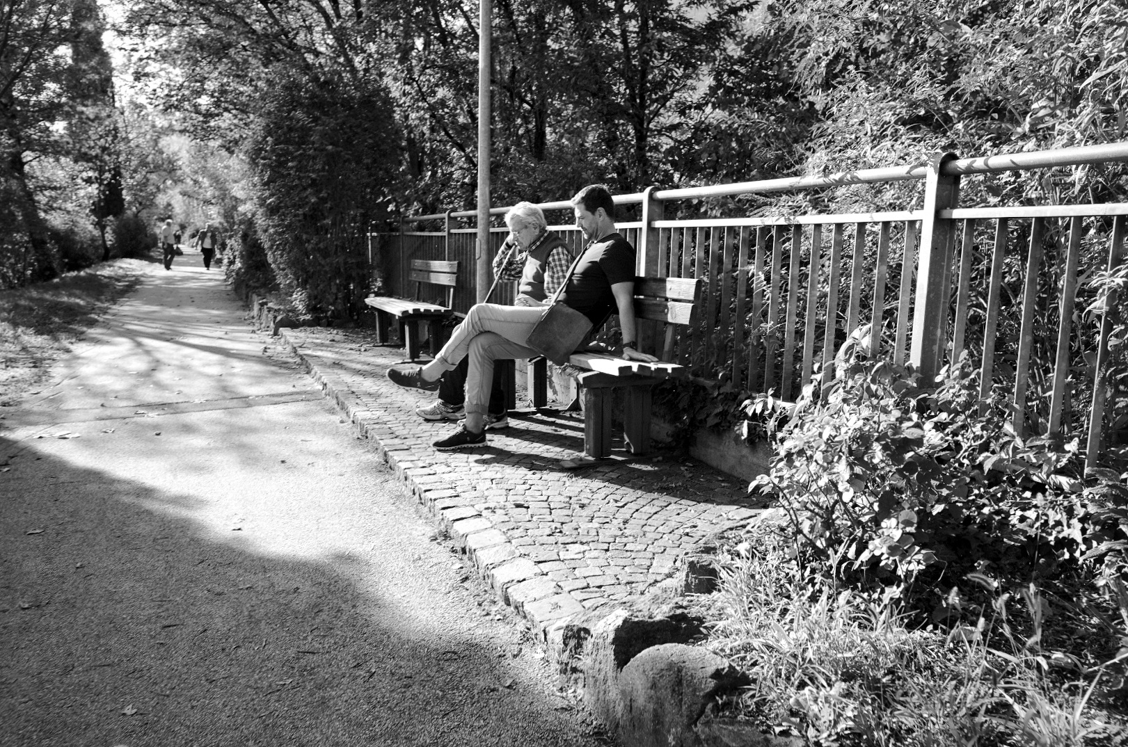 It's not time to make a change, just sit down...