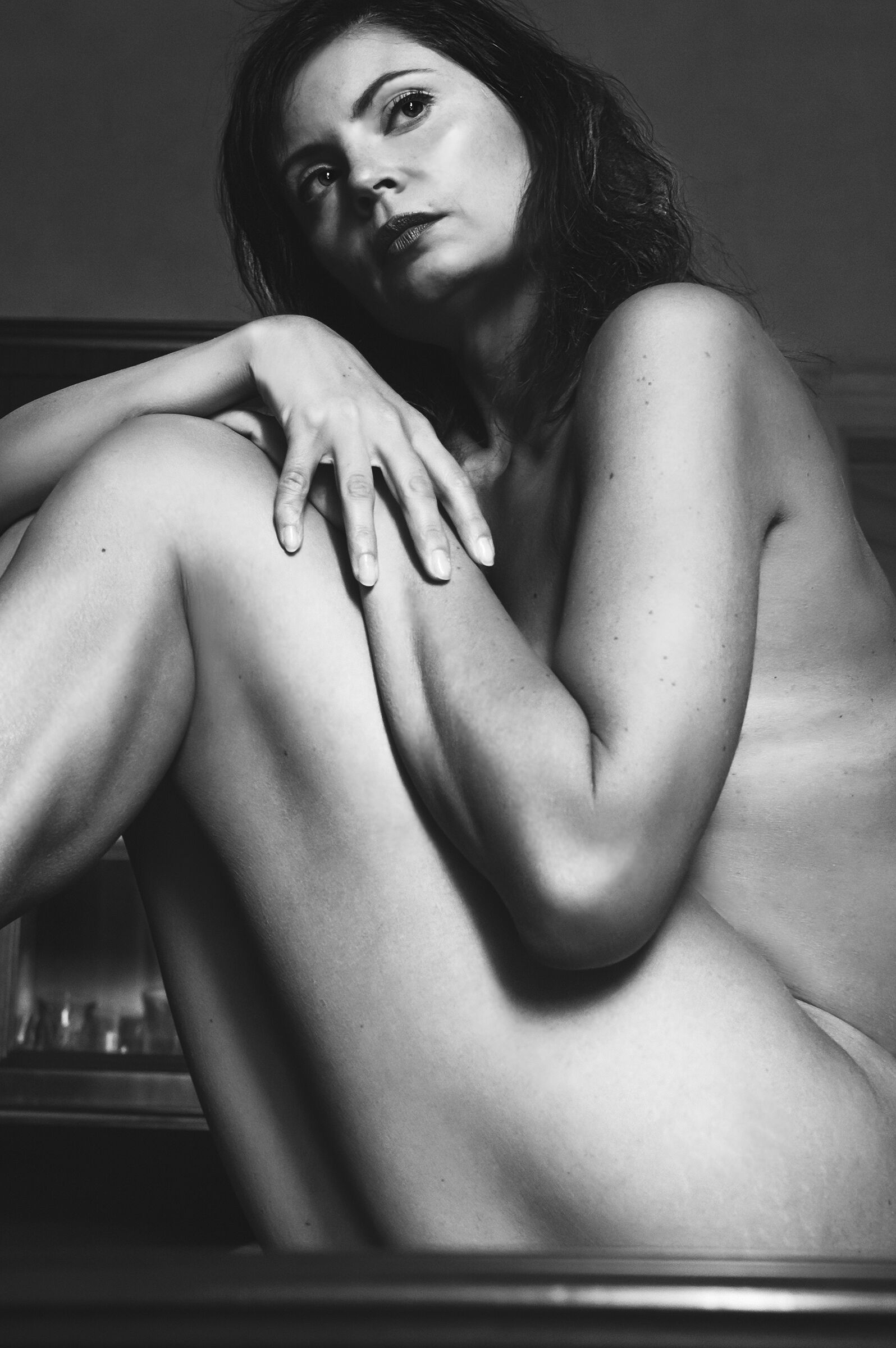 Francesca, nude 6 BW