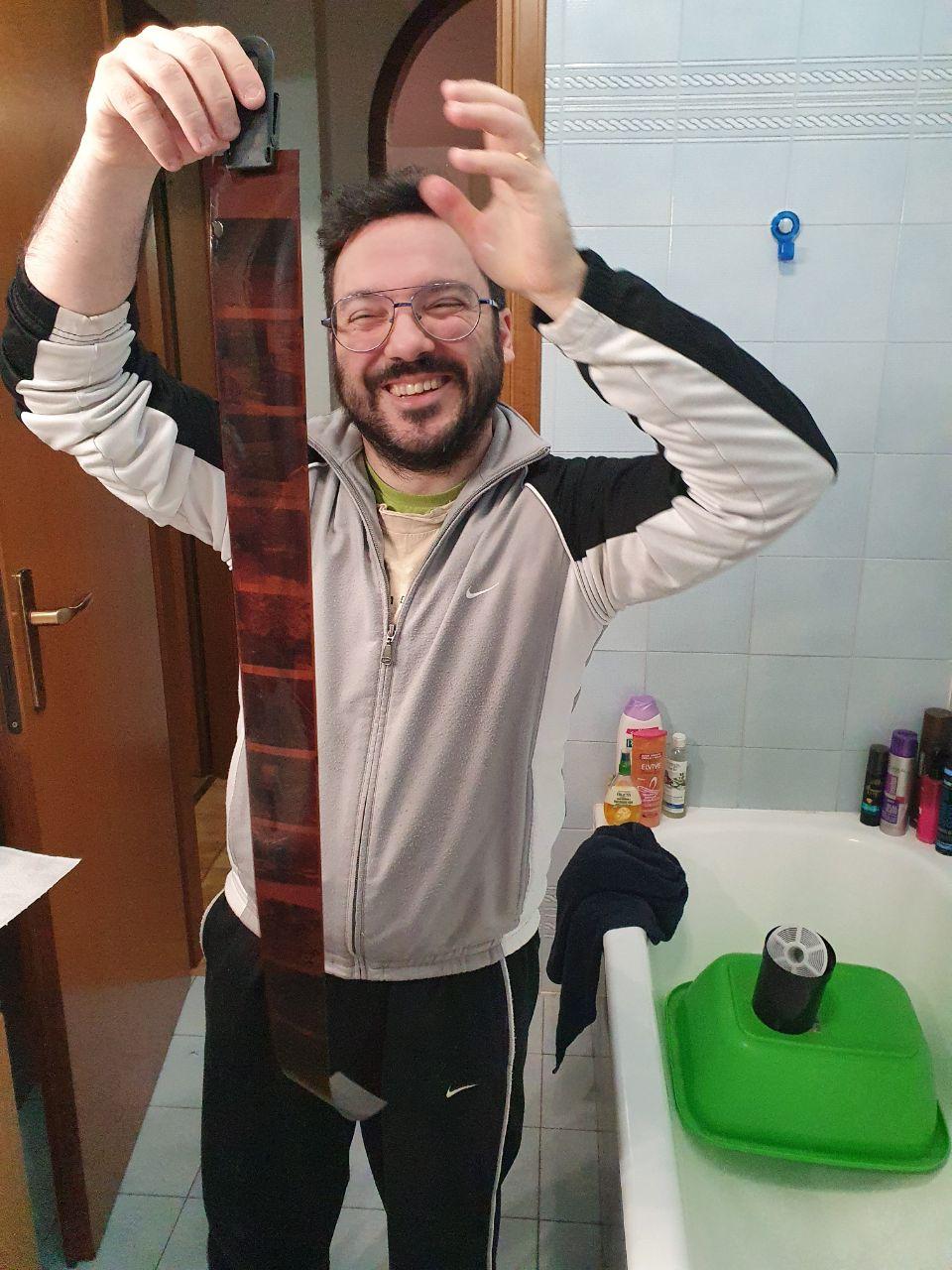 120 C41 - Il mio primo negativo svilppato in casa ..