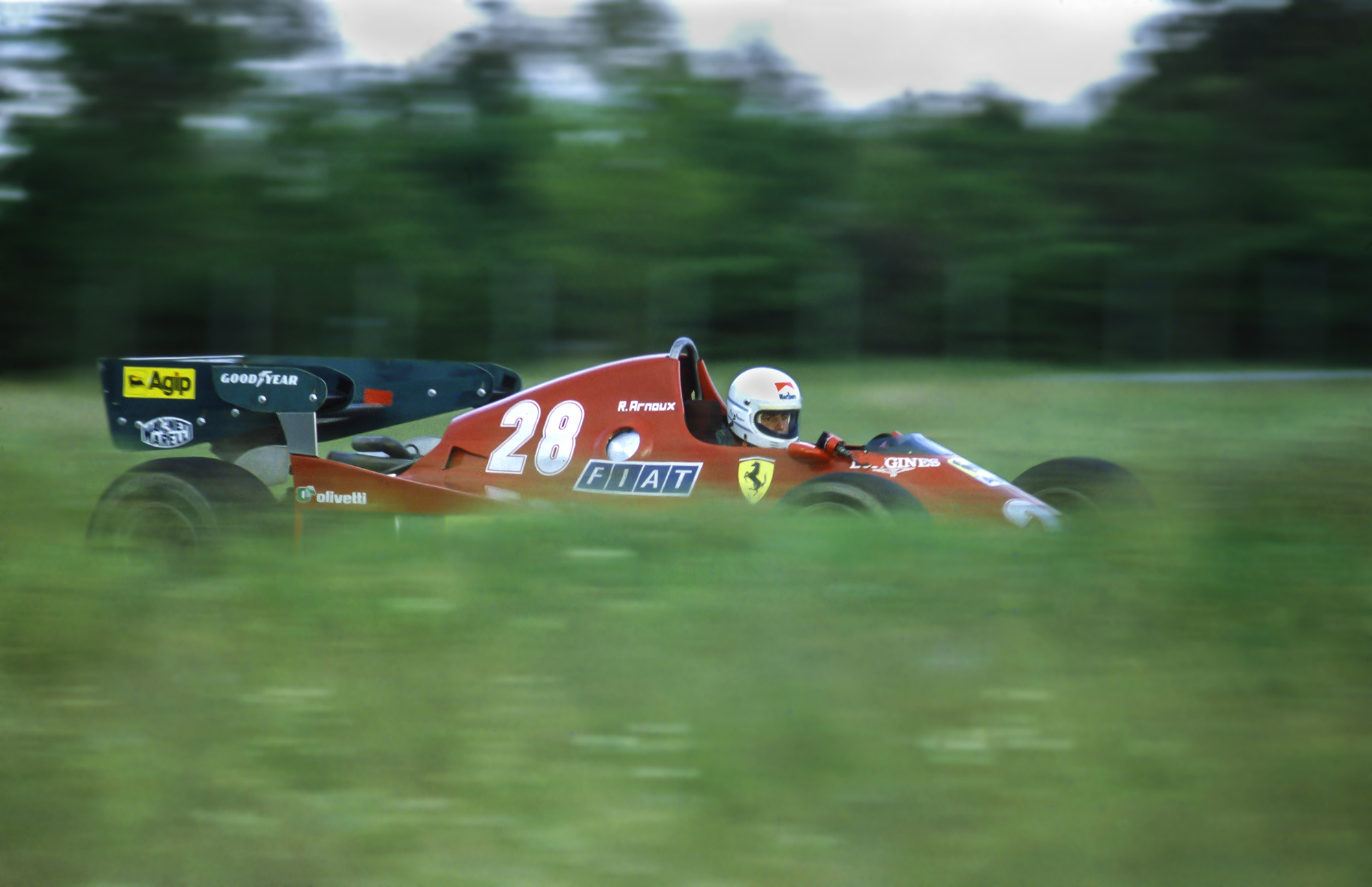 Rene' Arnoux (Ferrari C3)