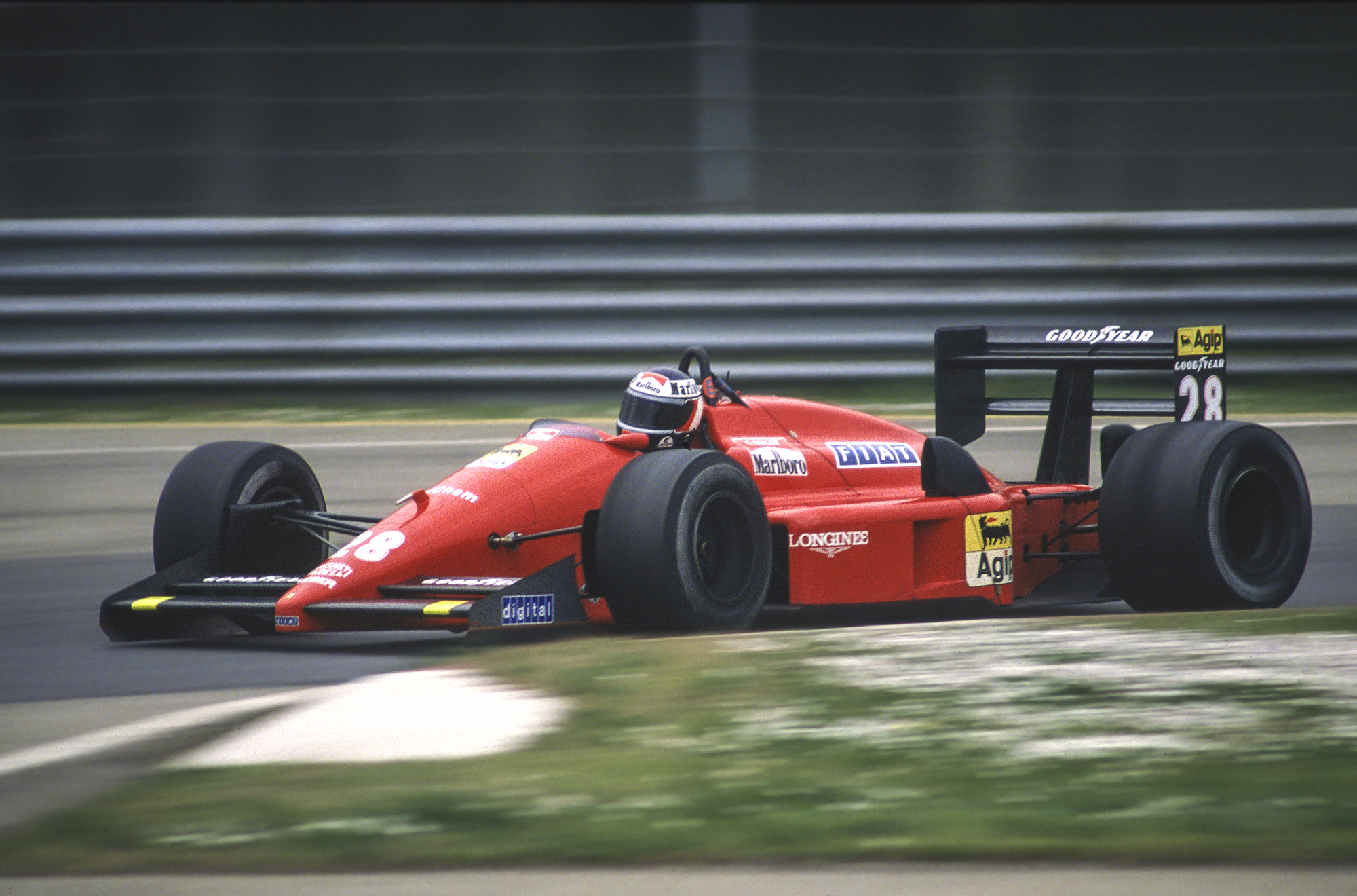 Gerard Berger  (Ferrari f1/88)