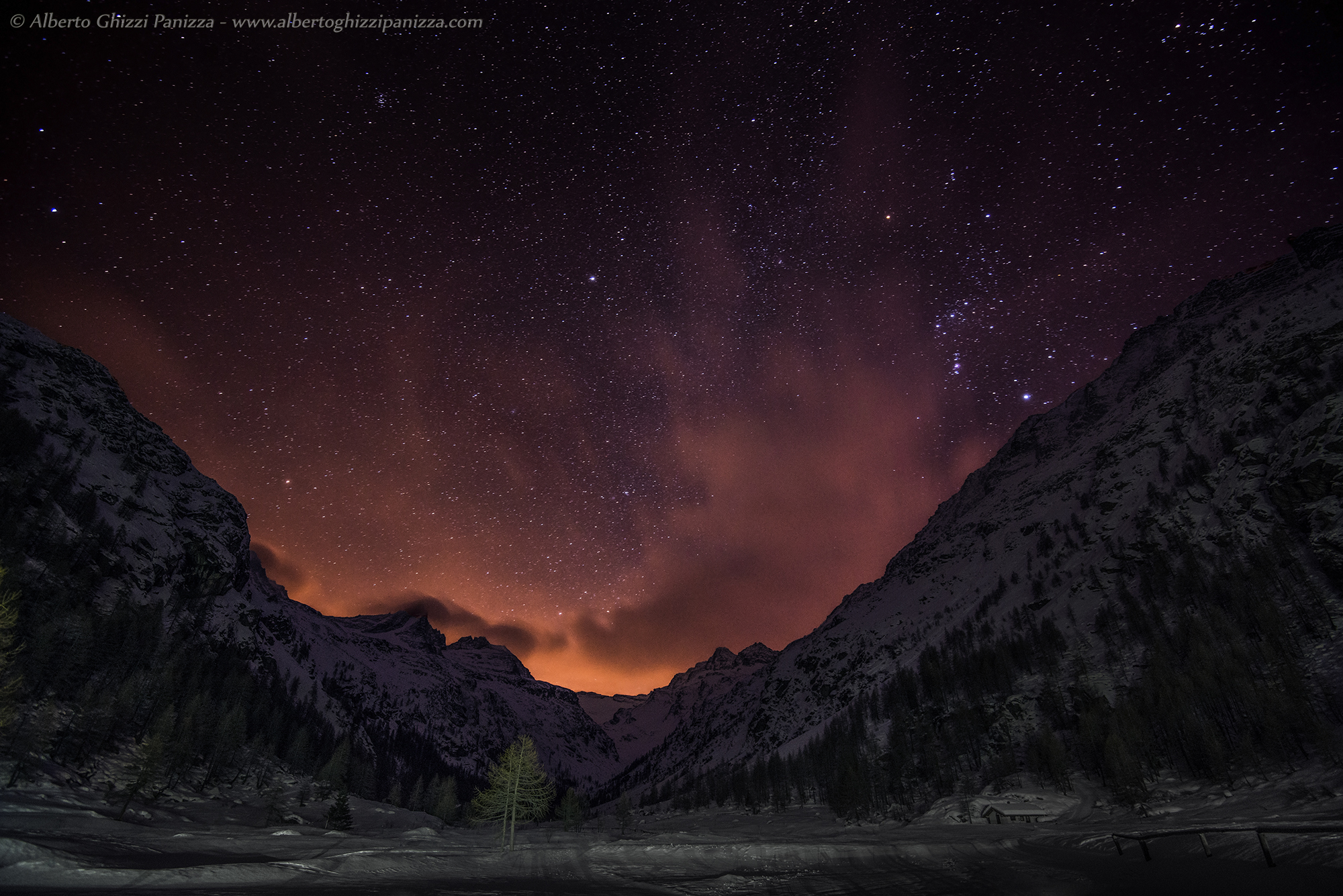 Notturno in Valsavarenche