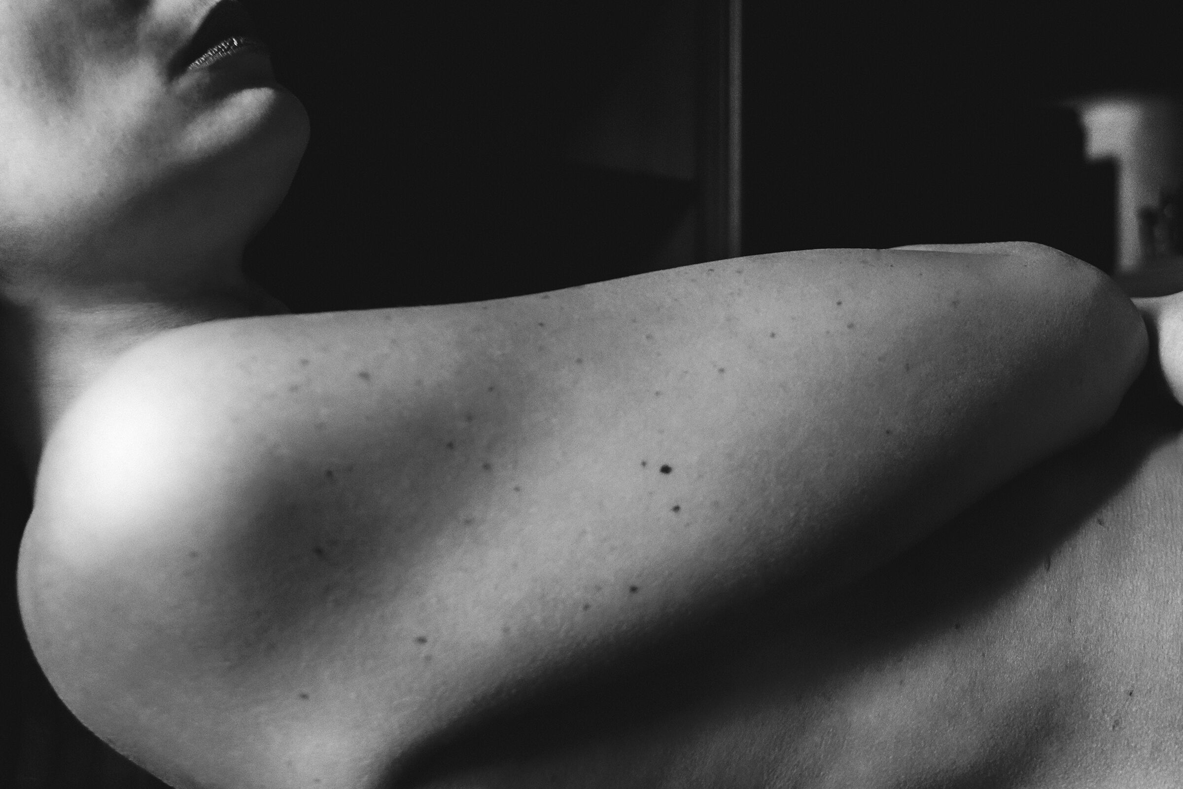 Francesca, nude 9, BW