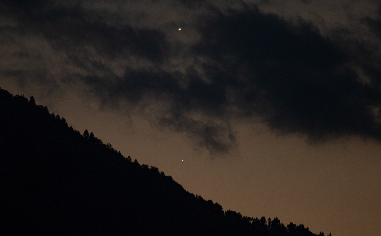 Venere e Mercurio si incontrano a Maggio