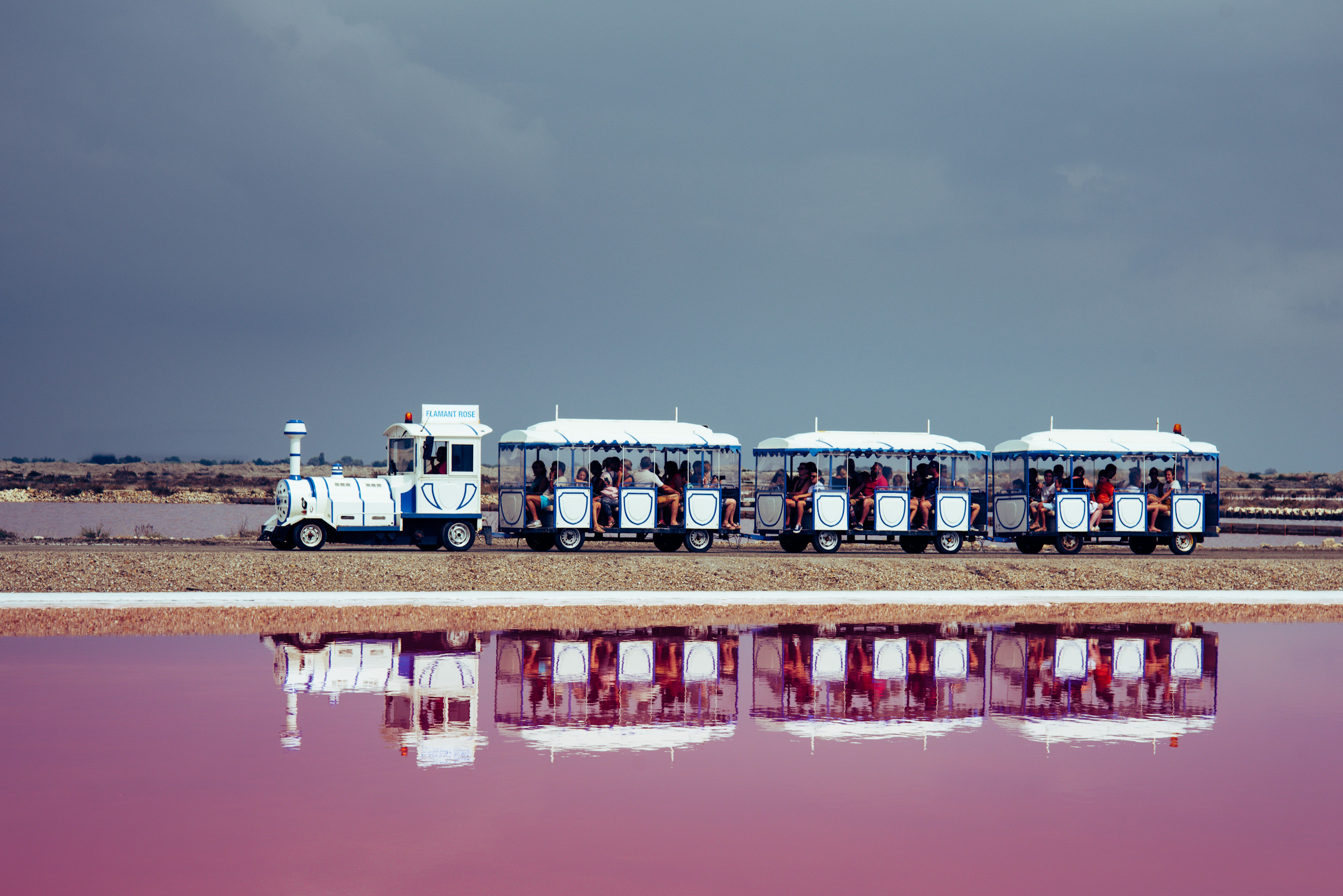 Trenino delle saline di Aigues-Mortes (Francia)