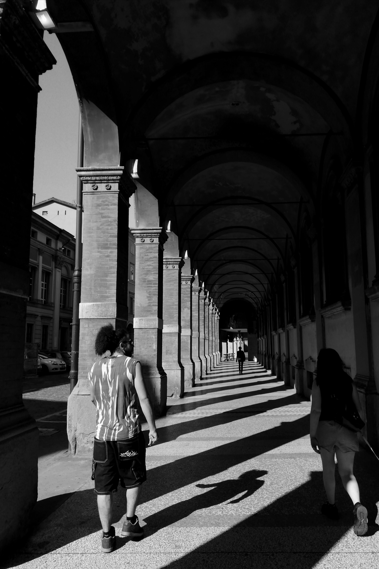 Portici di via Zamboni