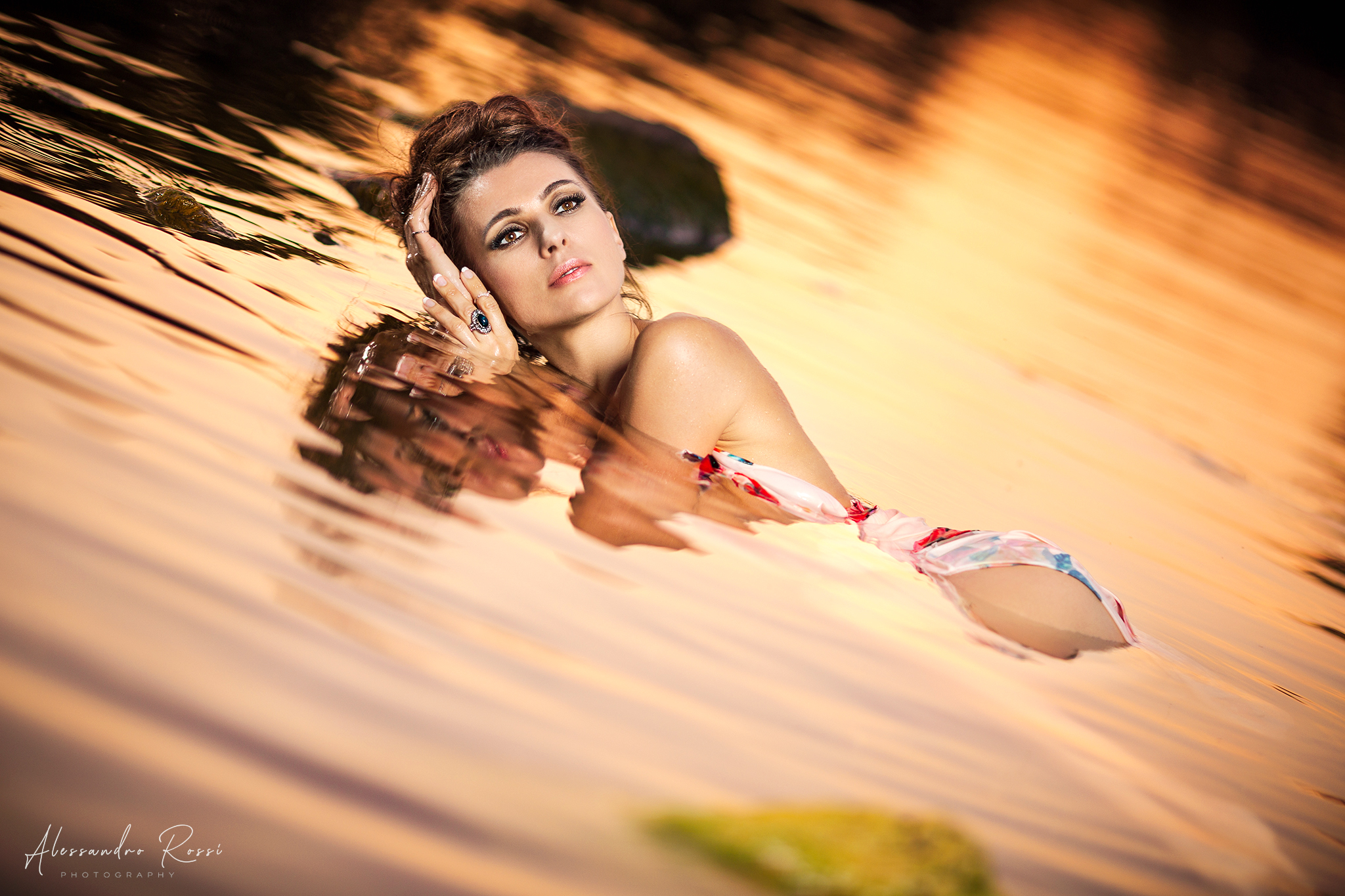 Relaxing on the lake...