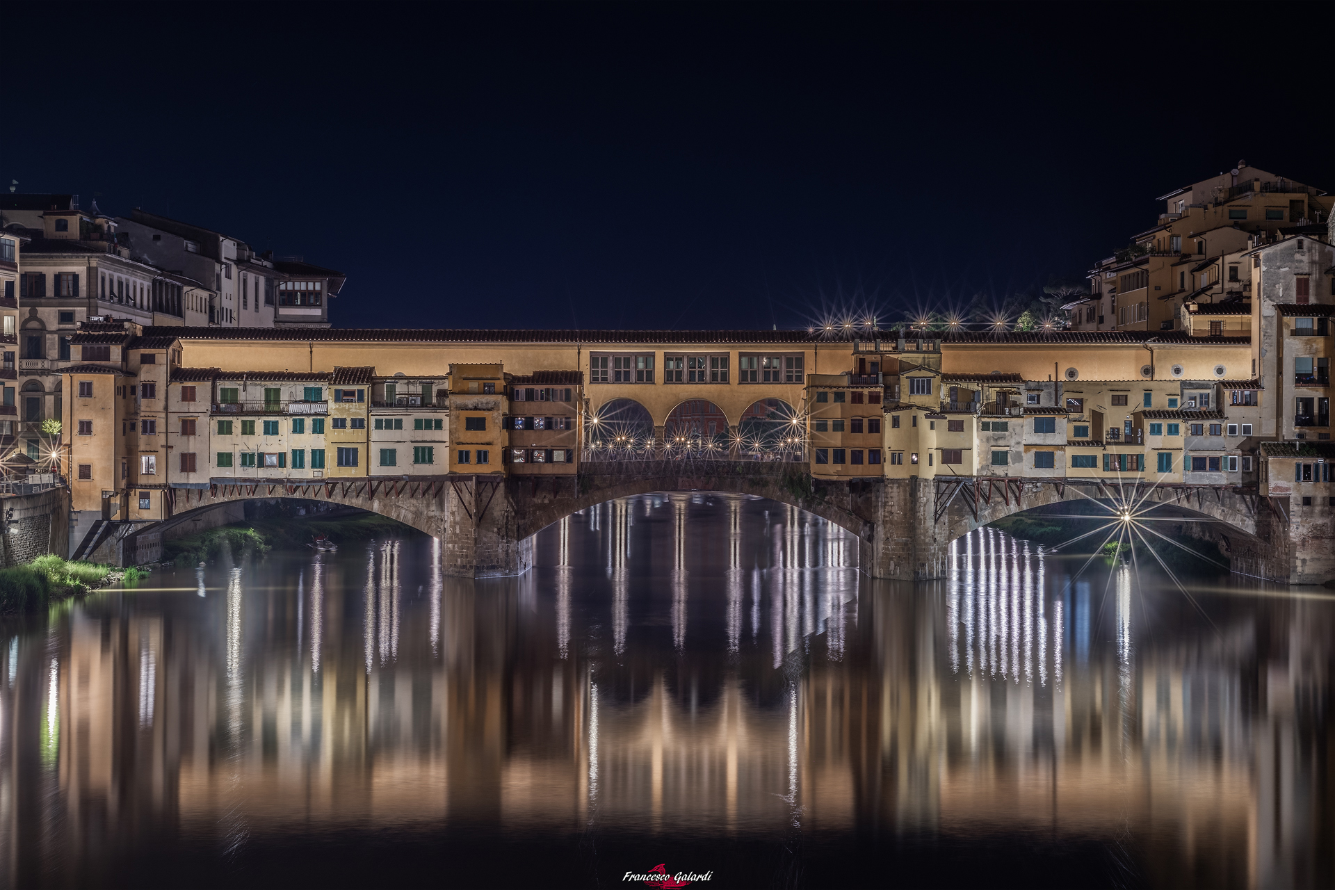 Ponte vecchio visto da Ponte Santa Trinita