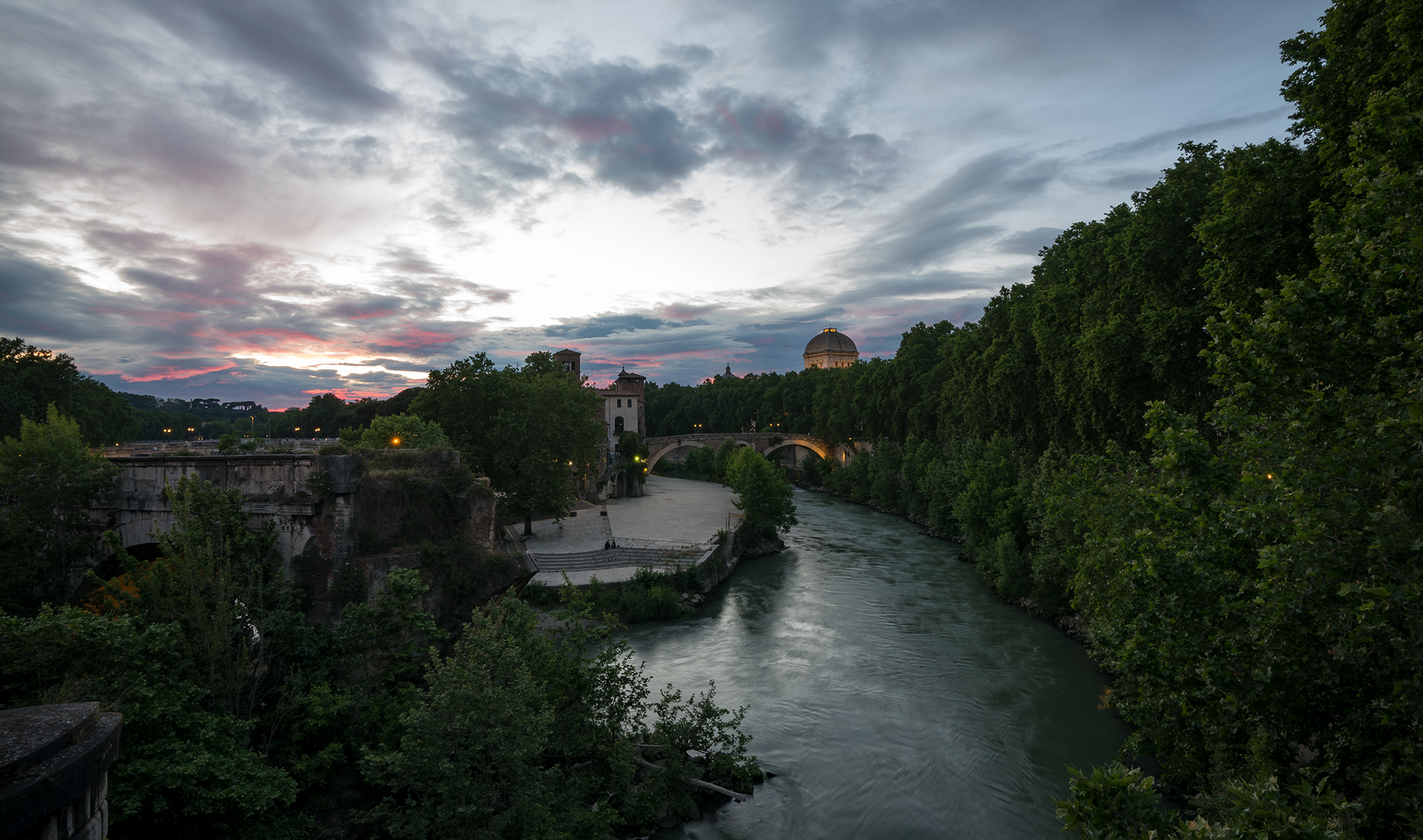 View of Ponte Emilio
