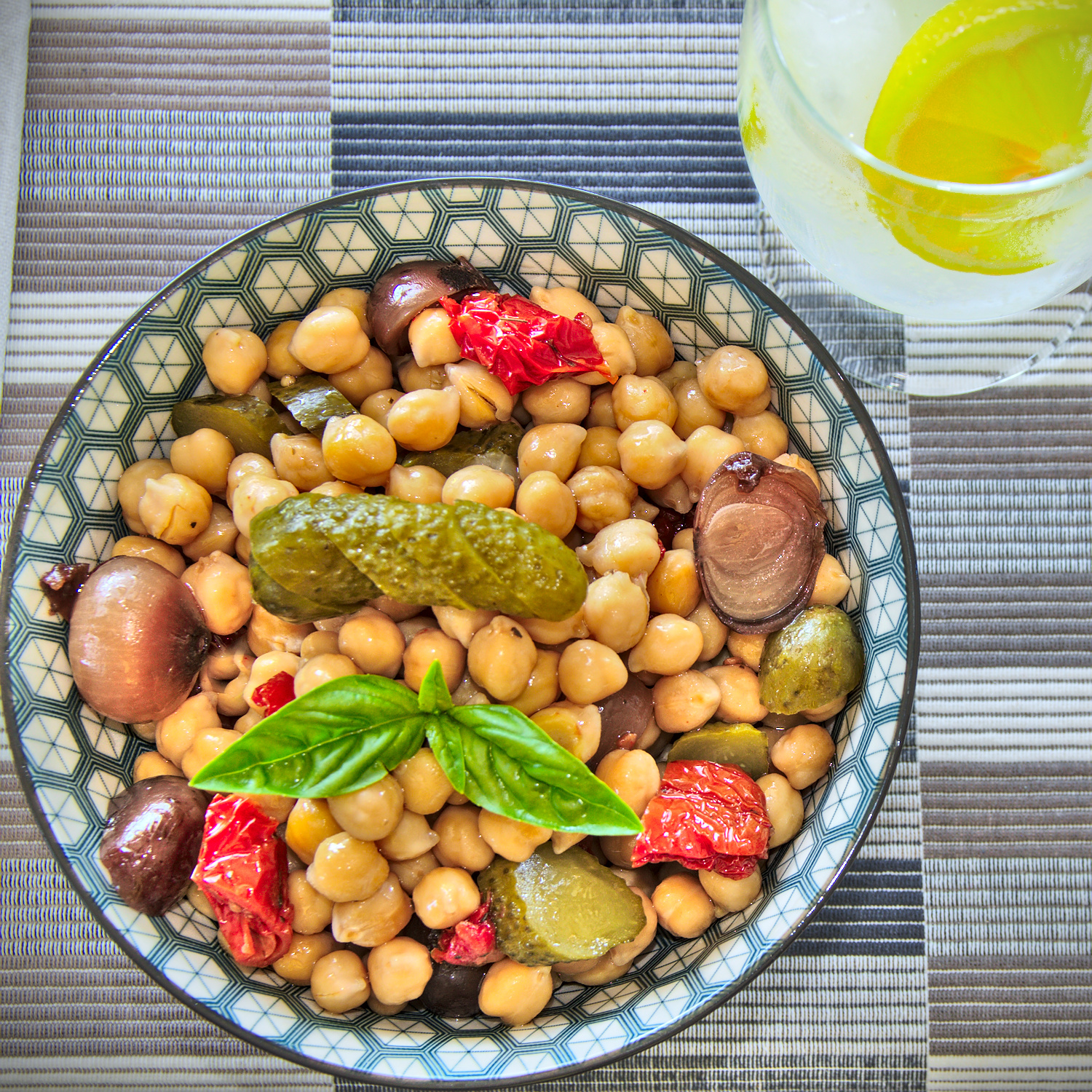 Chickpea salad
