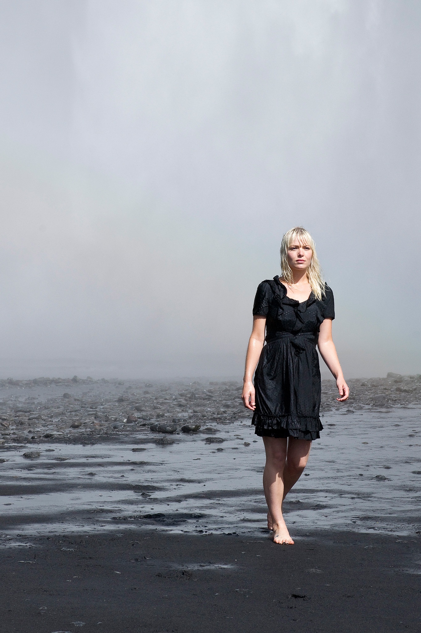 La dea delle cascate islandesi