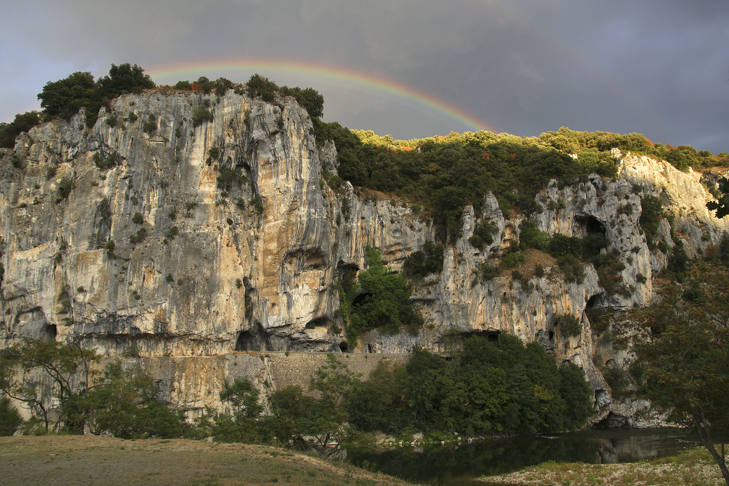Gole dell ' Ardeche - Arcobaleno
