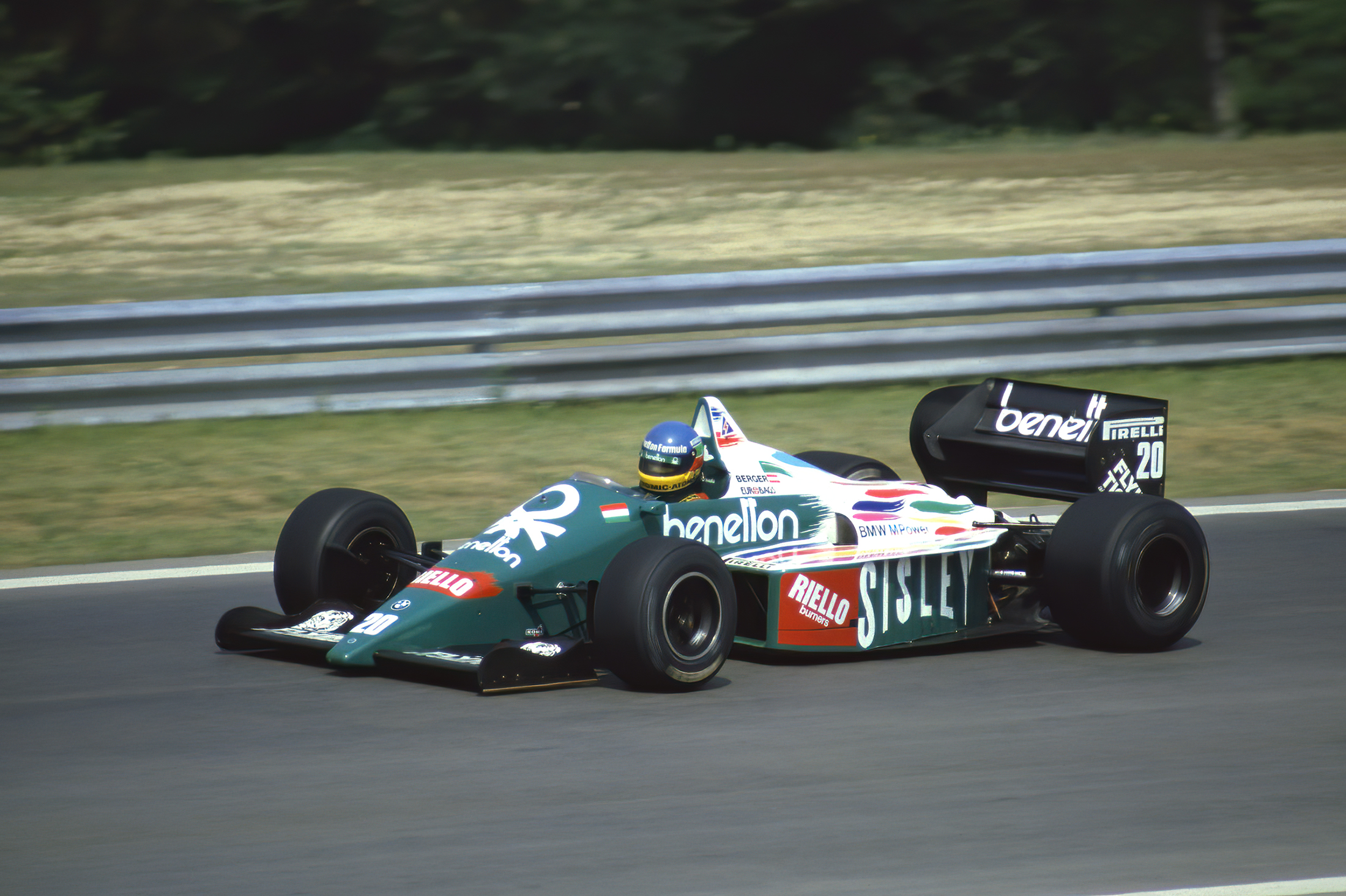 Gherard Berger (Benetton-BMW b186)