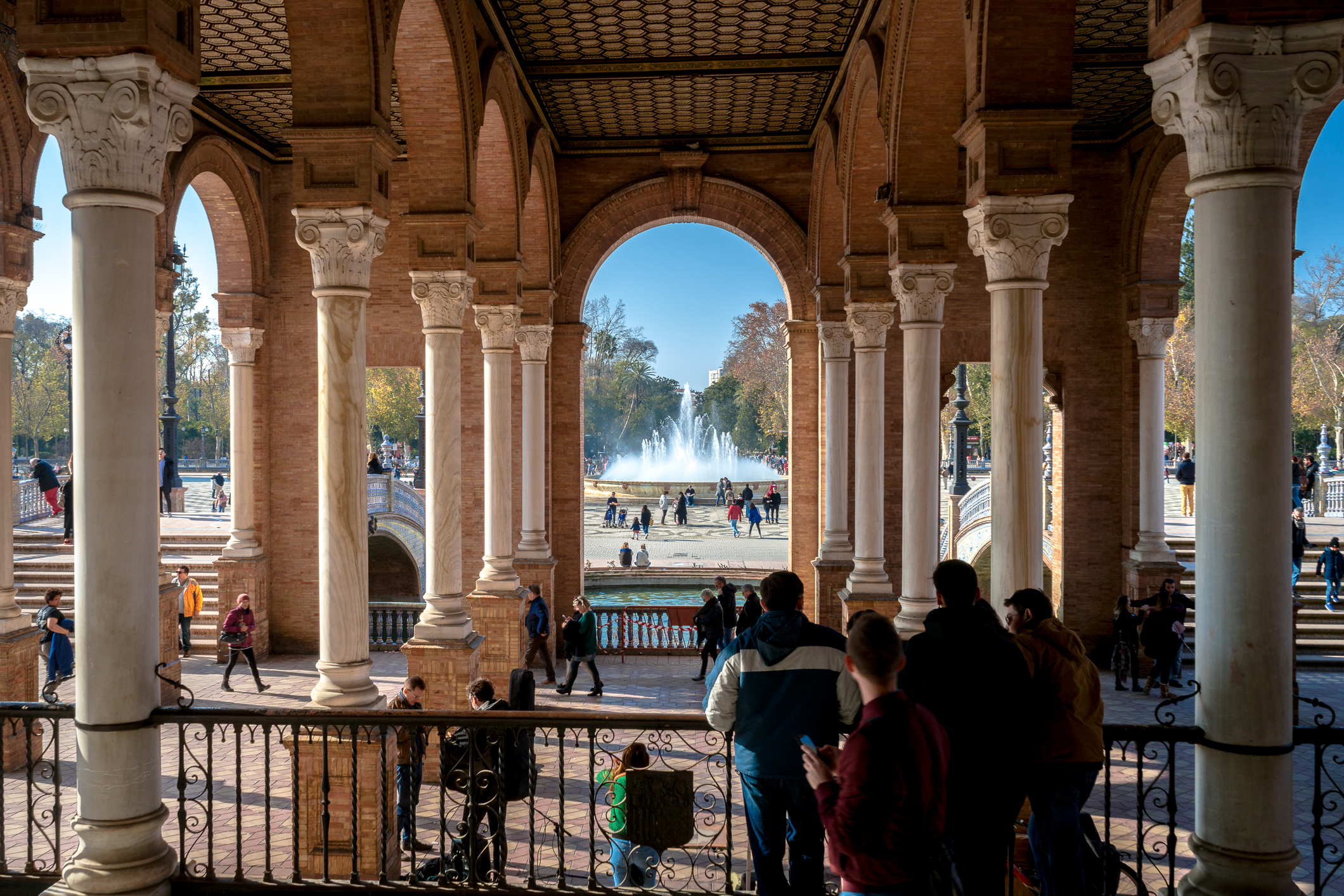 Colonne di Plaza de España