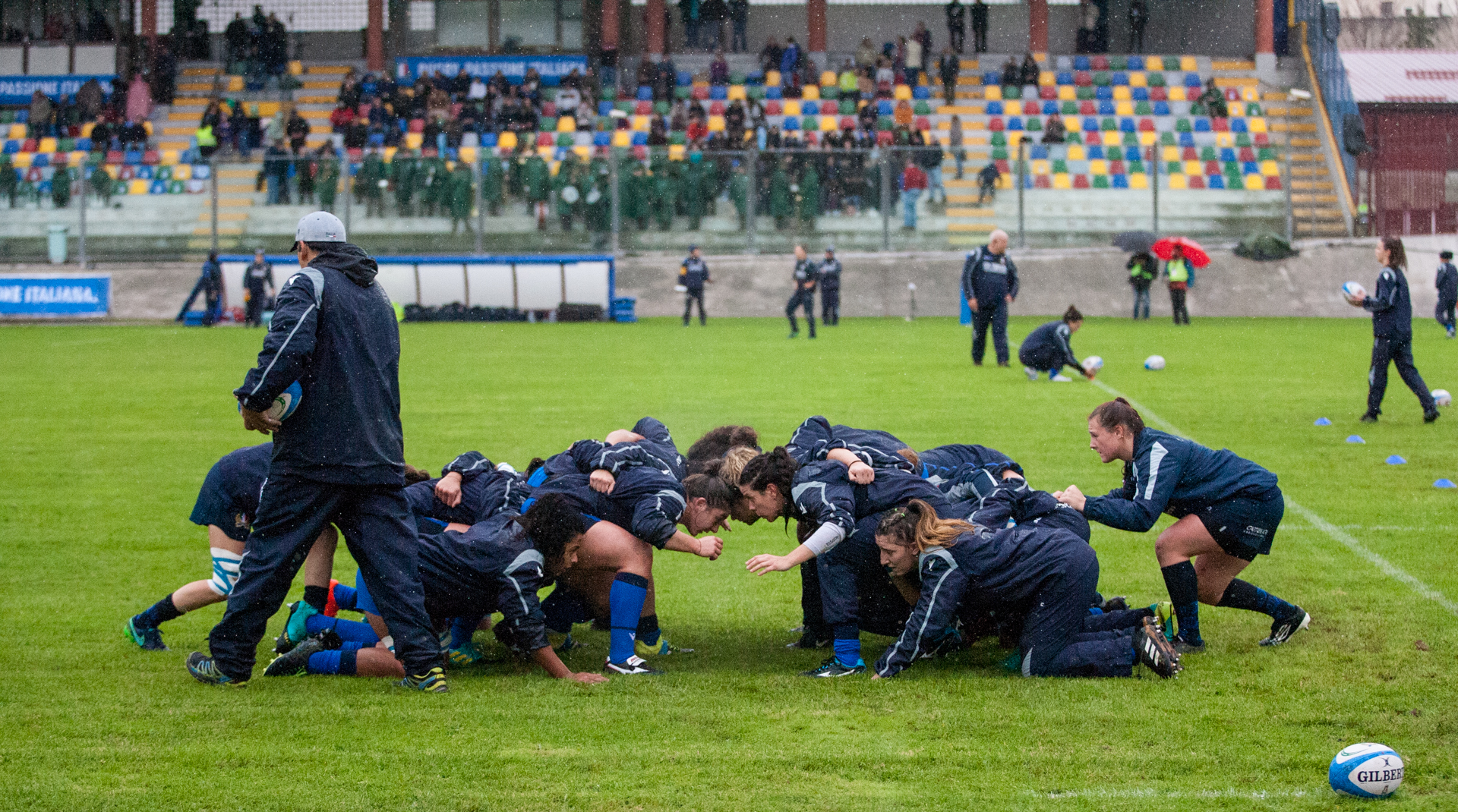 Warm-up scrum