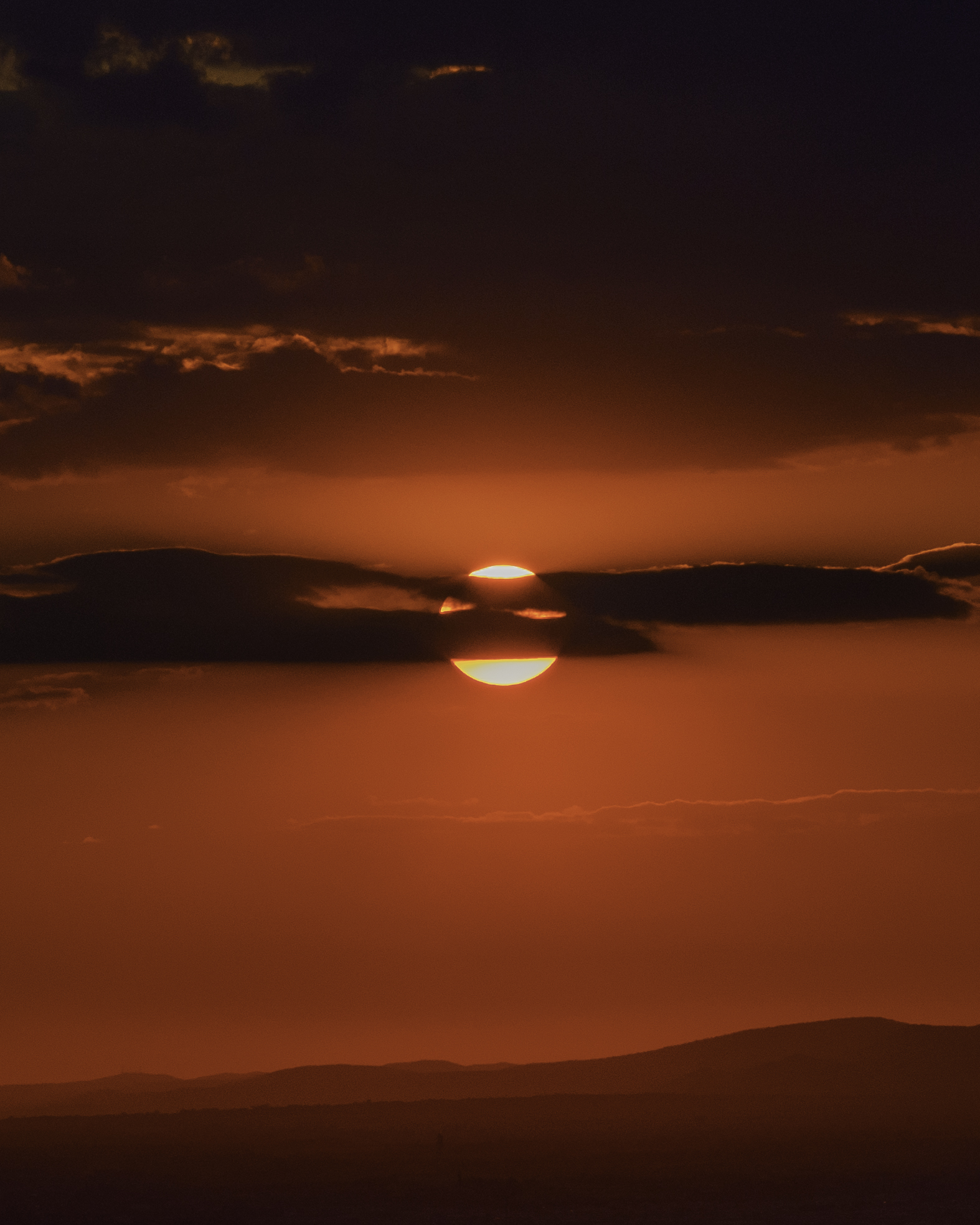 Tramonto sulla città eterna