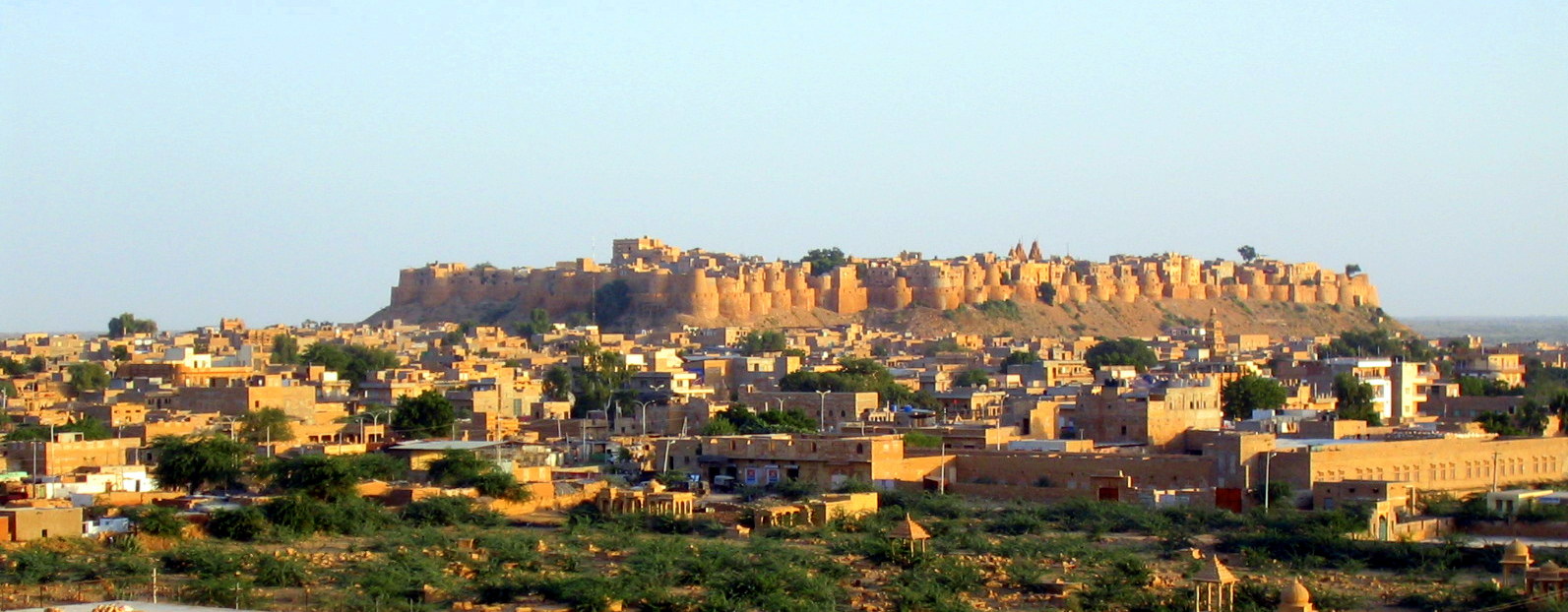 Jaisalmer al tramonto