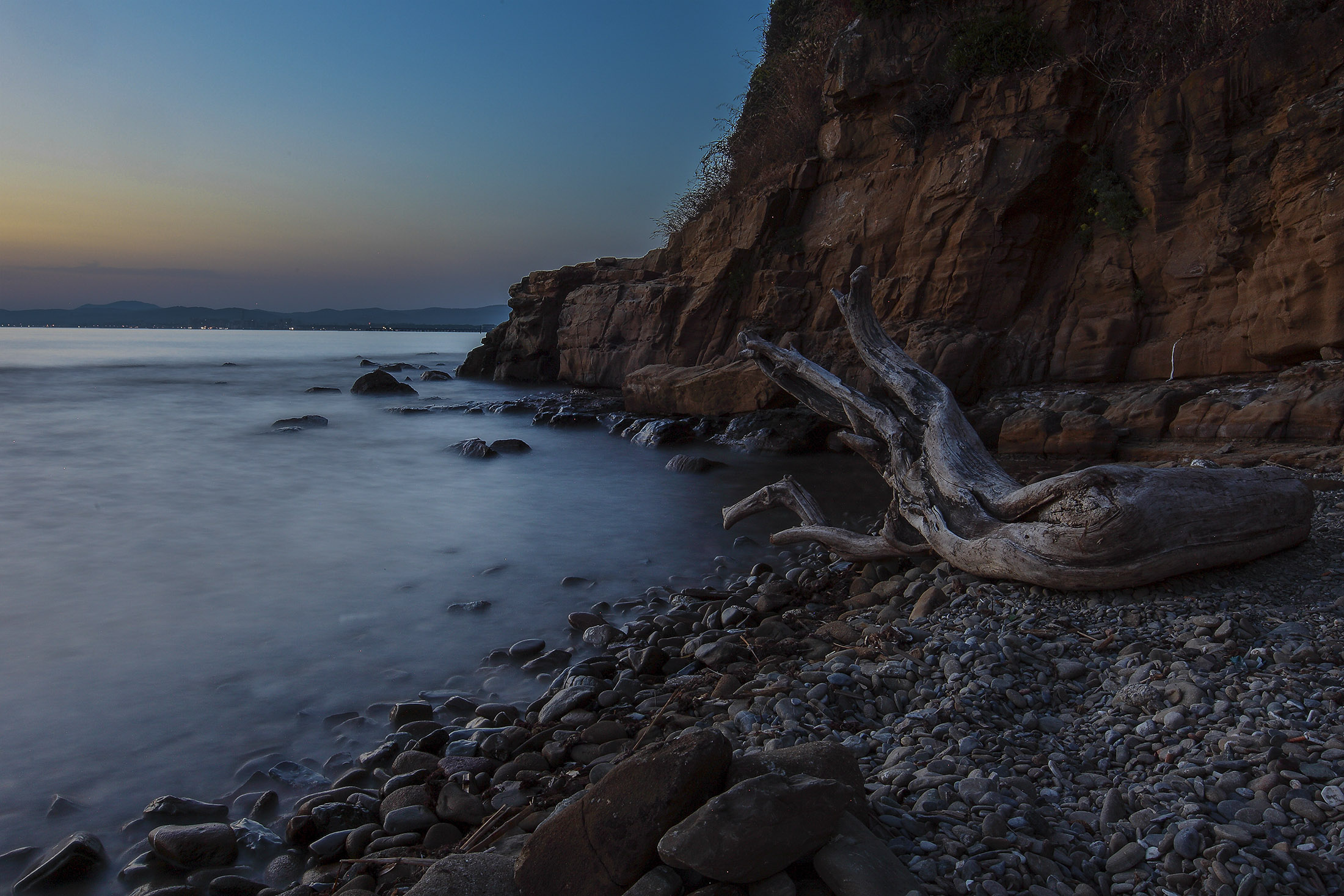 ... in the evening....