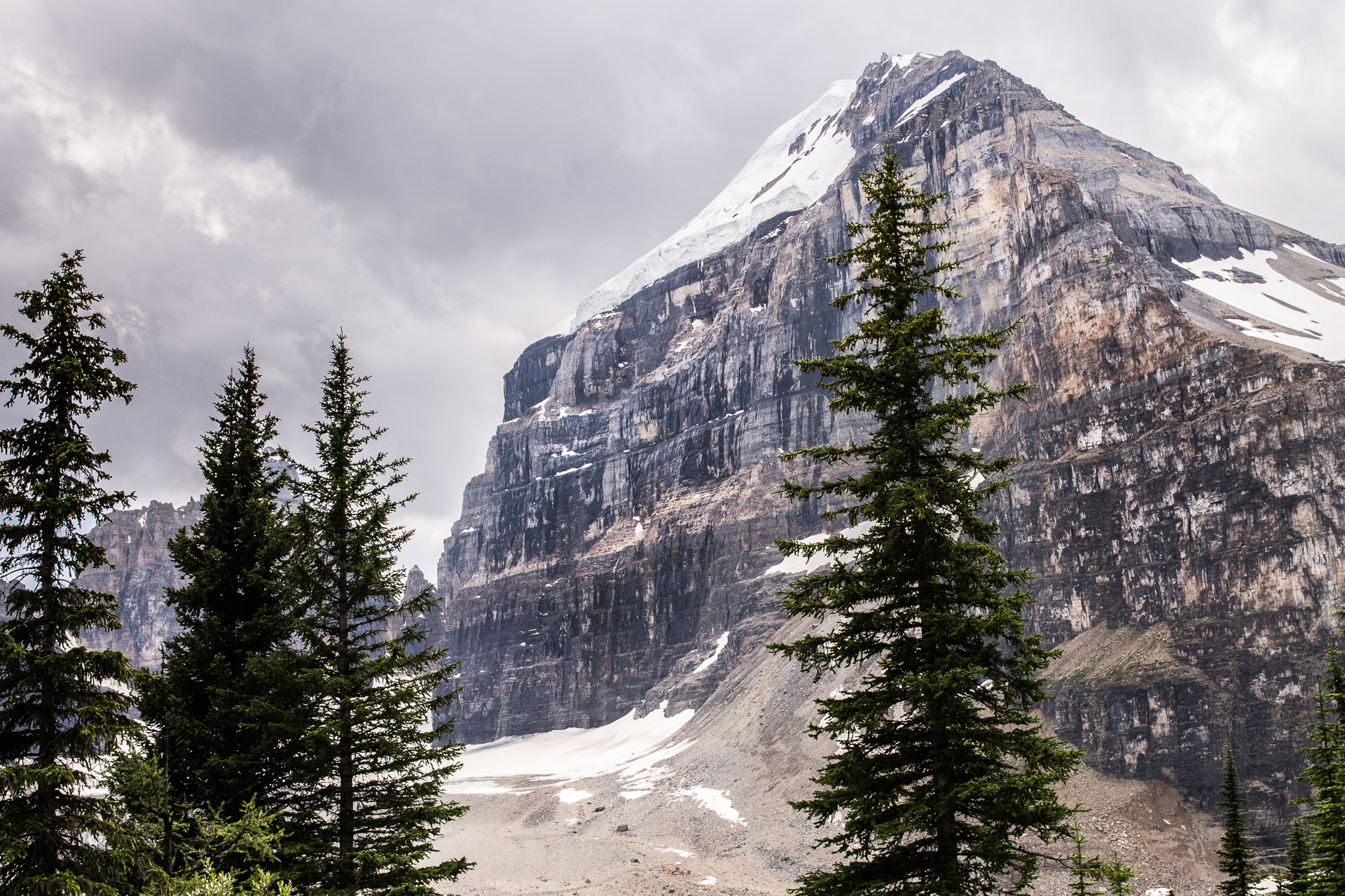 Plan of Six Glacier. Canada. Yoho National Park, California