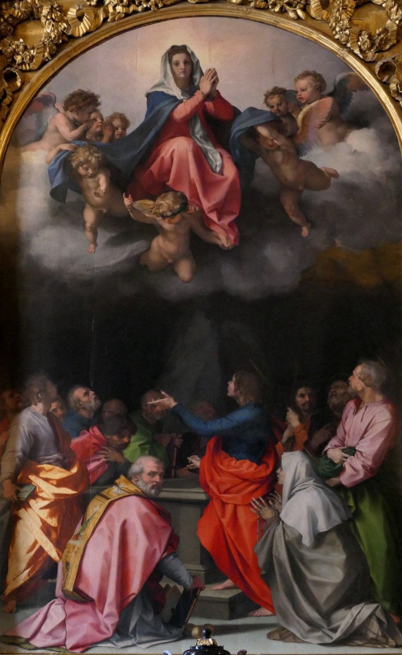 Andrea del Sarto "Assunzione della Vergine"
