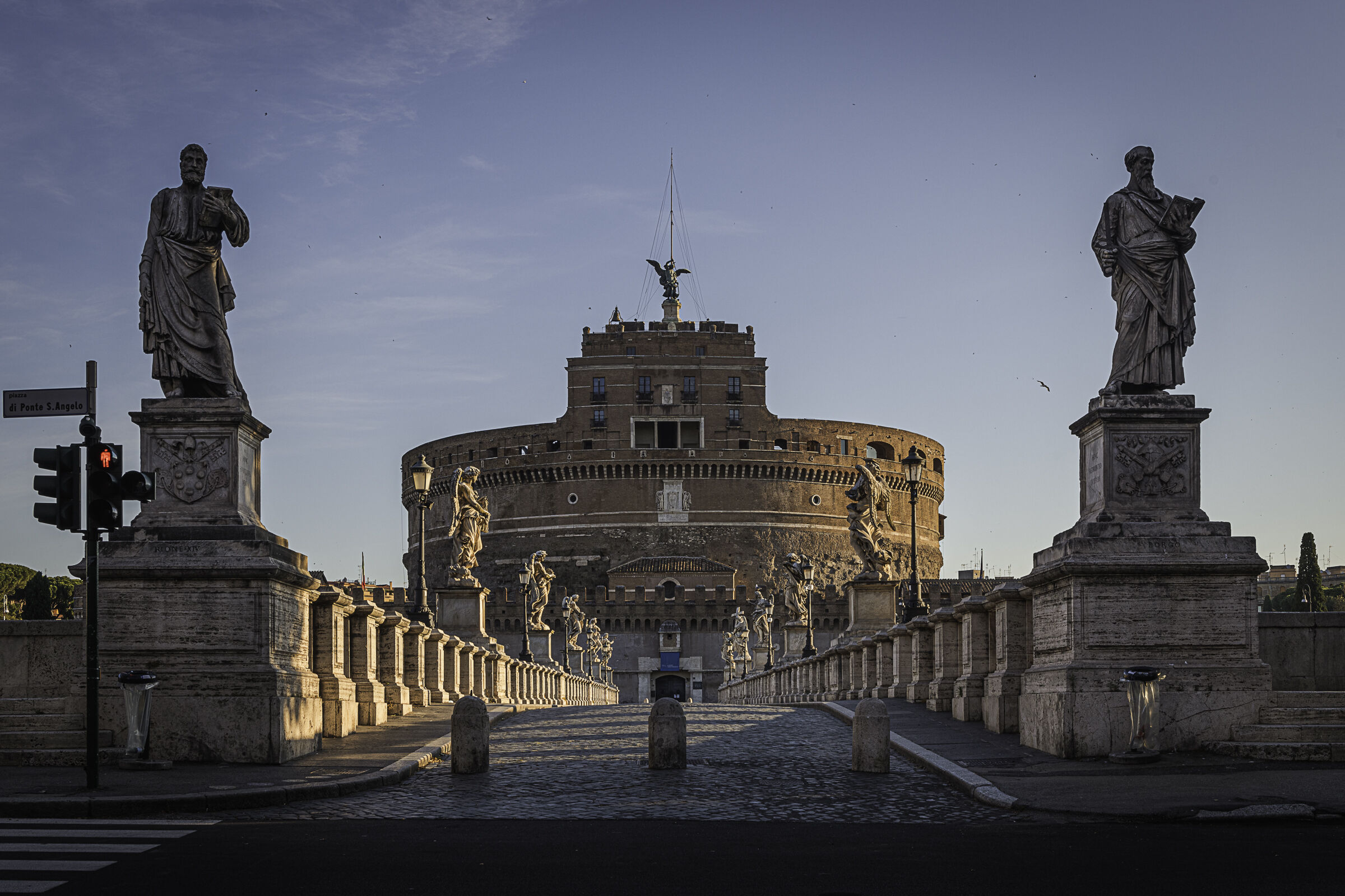 la strada verso il Castello