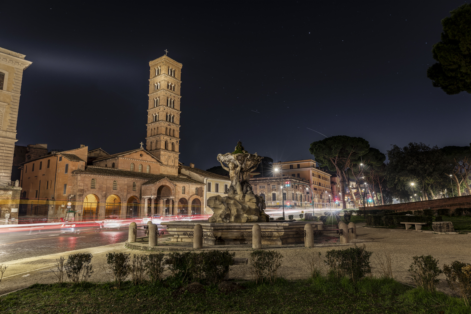 piazza della bocca della verita', roma.