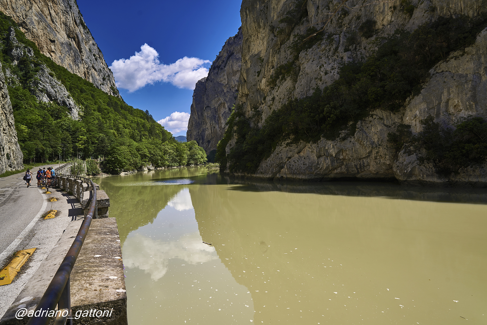 Gola del Furlo, paradiso dei ciclisti