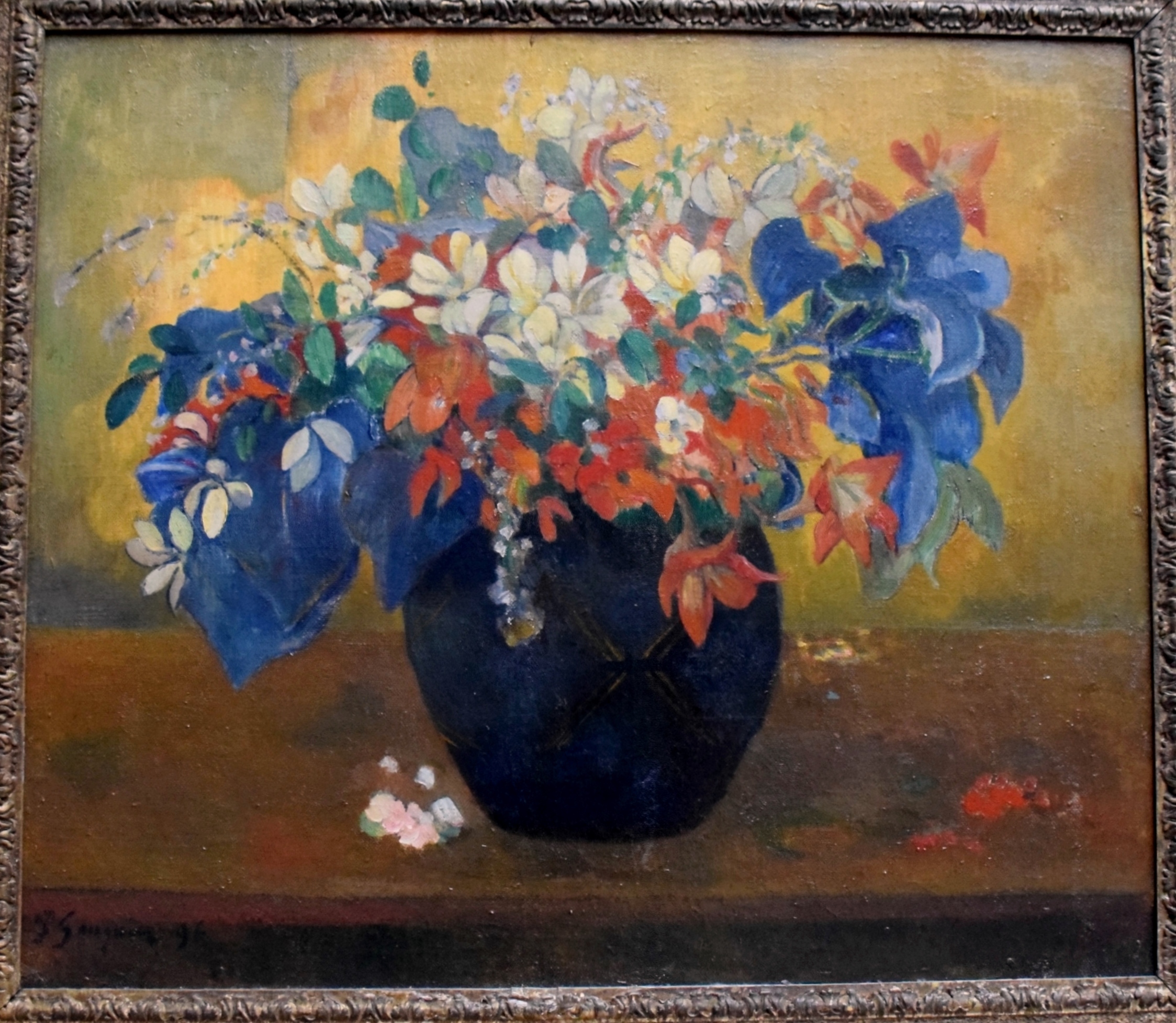 National Gallery - Paul Gauguin "Vaso di fiori"