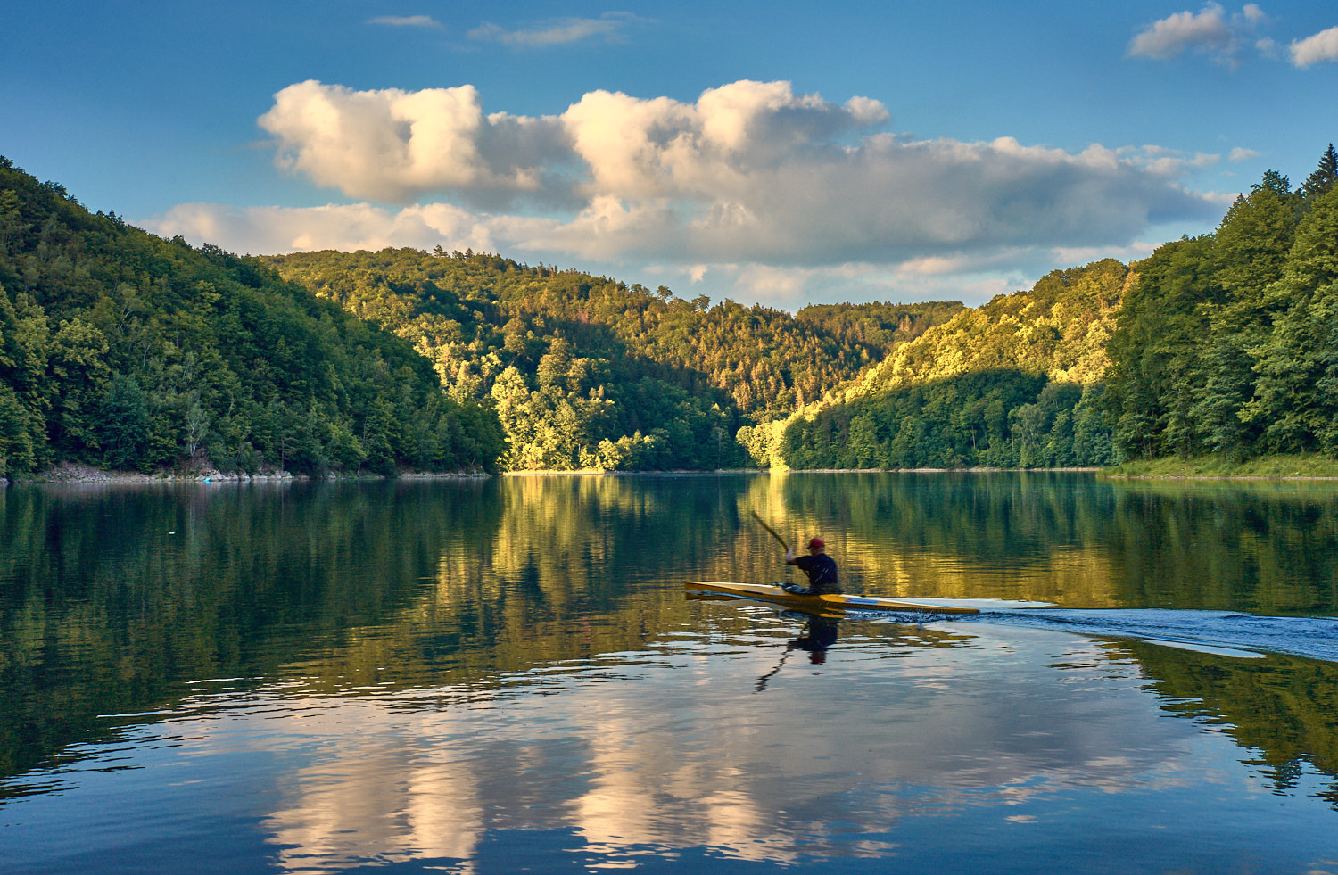 Il lago di montagna