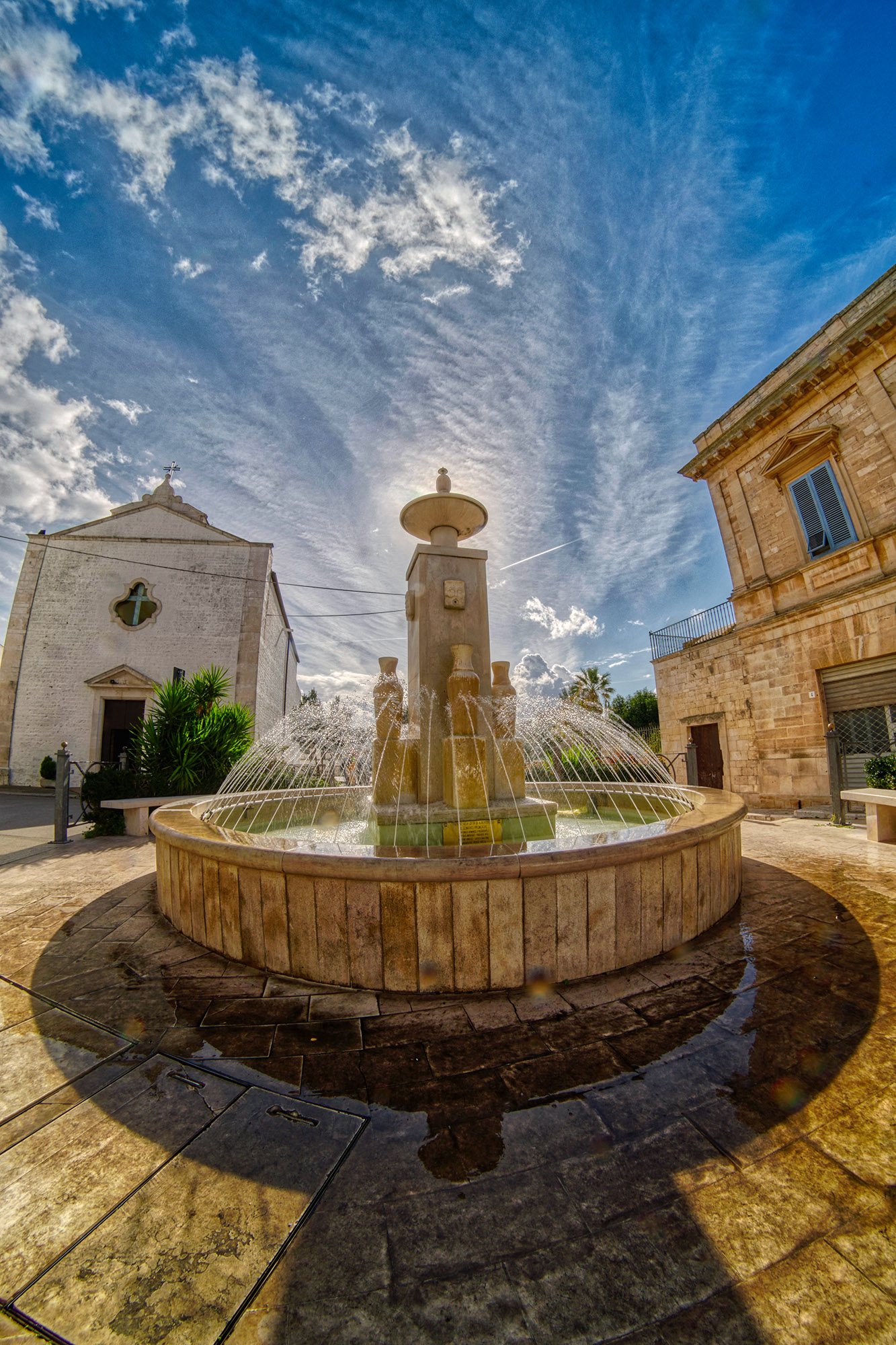 Fountain Alberobello