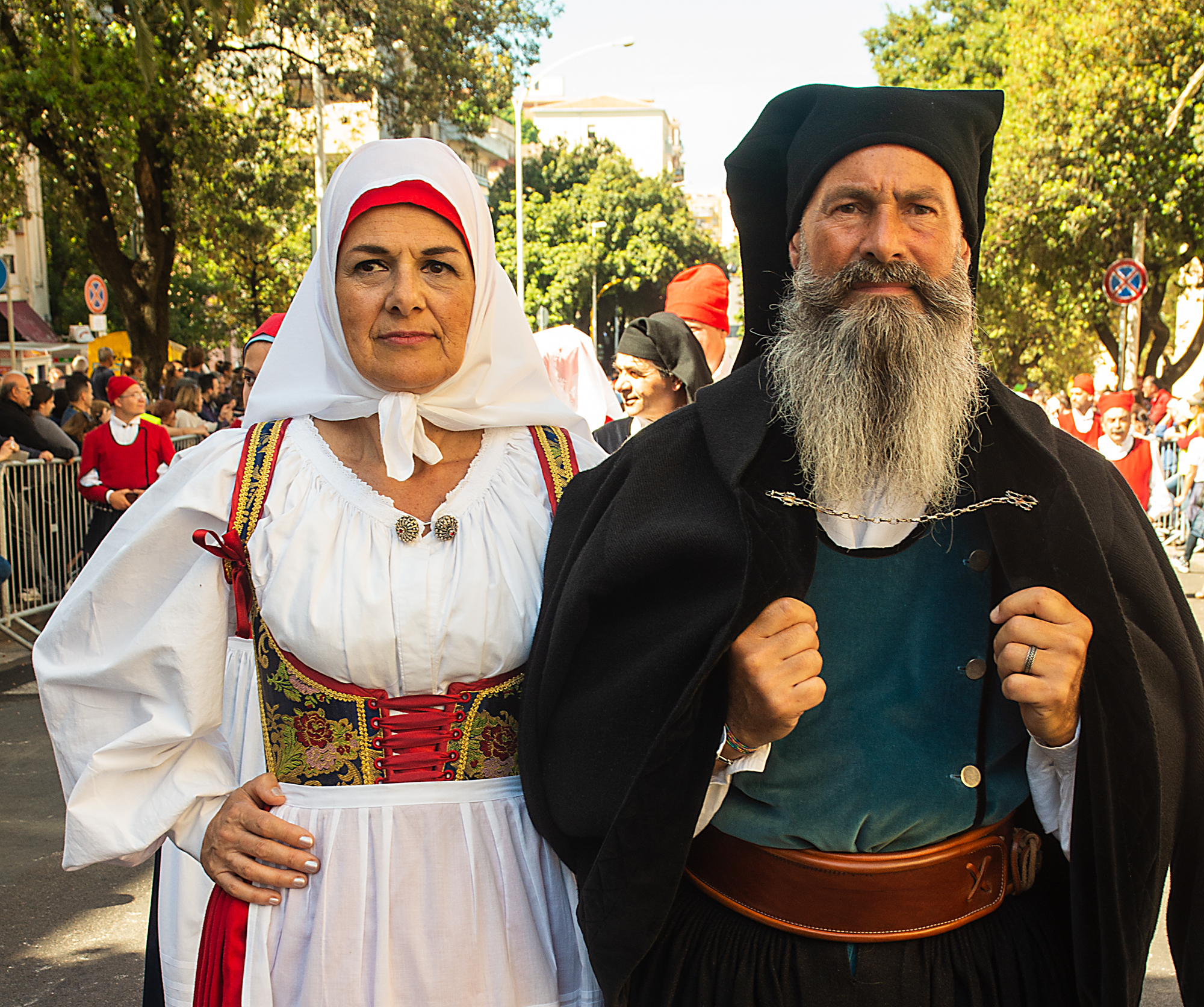 Coppia in costume