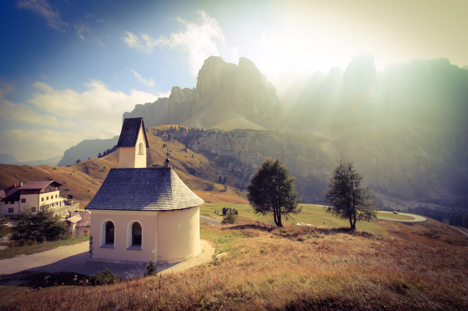 Gioco di luci Dolomiti