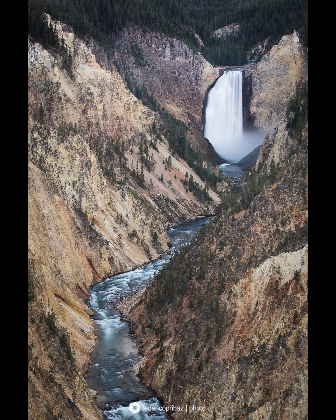Yellowstone upper fall