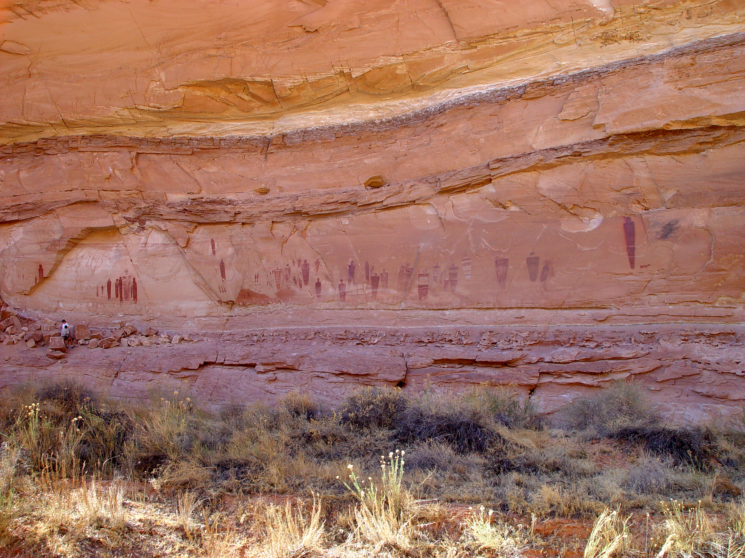 The Great Panel in Horseshoe Canyon