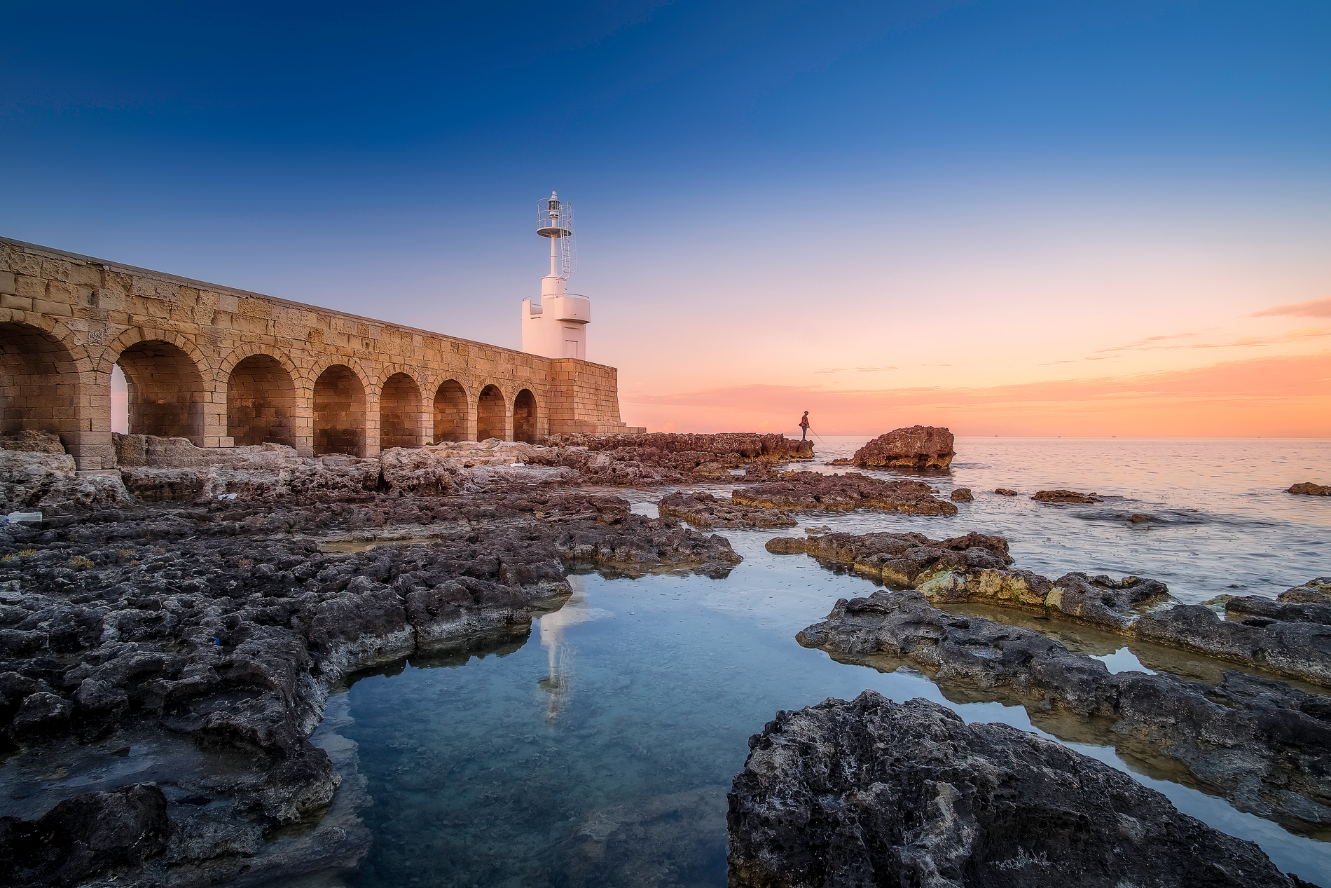 The Lighthouse and the Fisherman