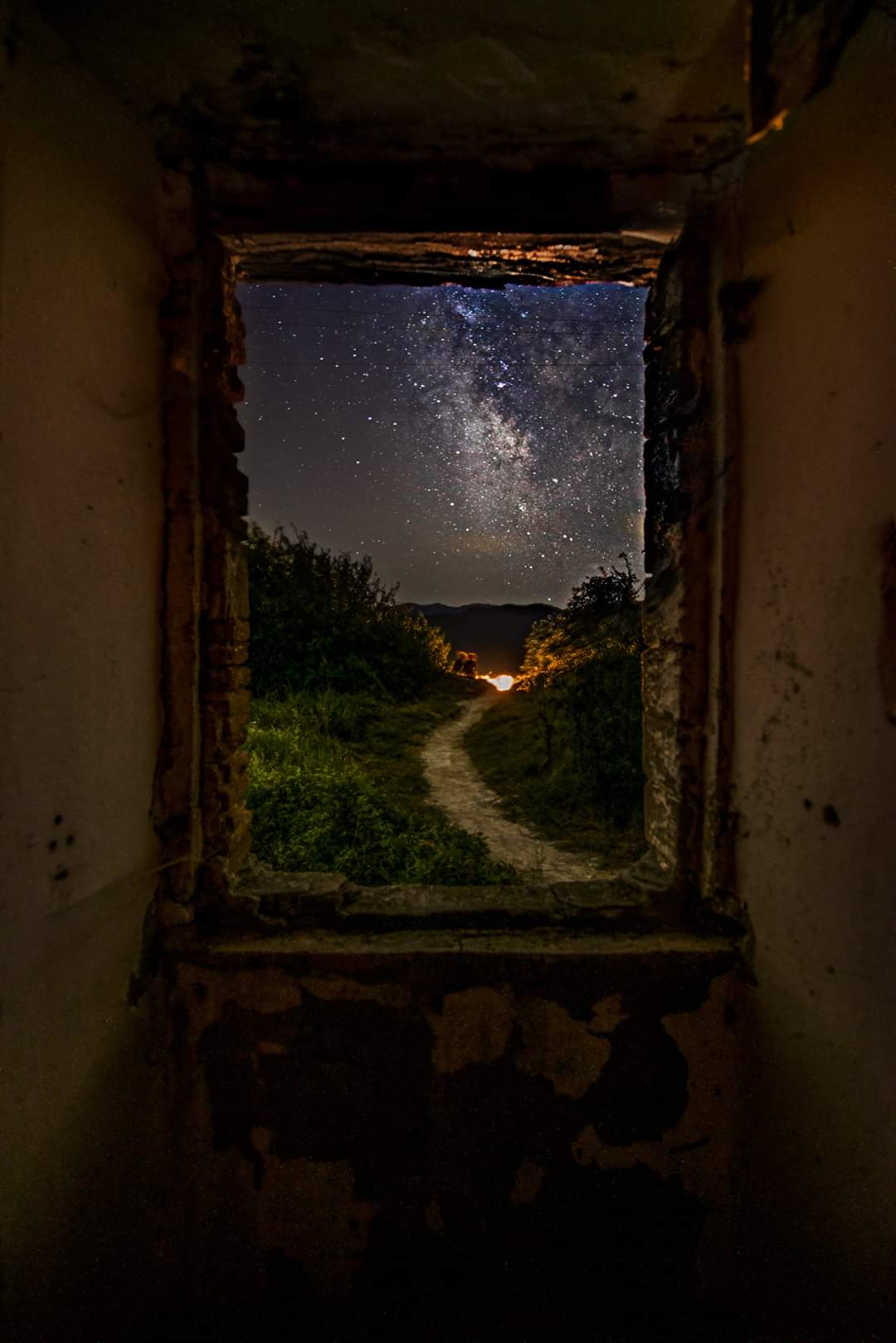 window on the night