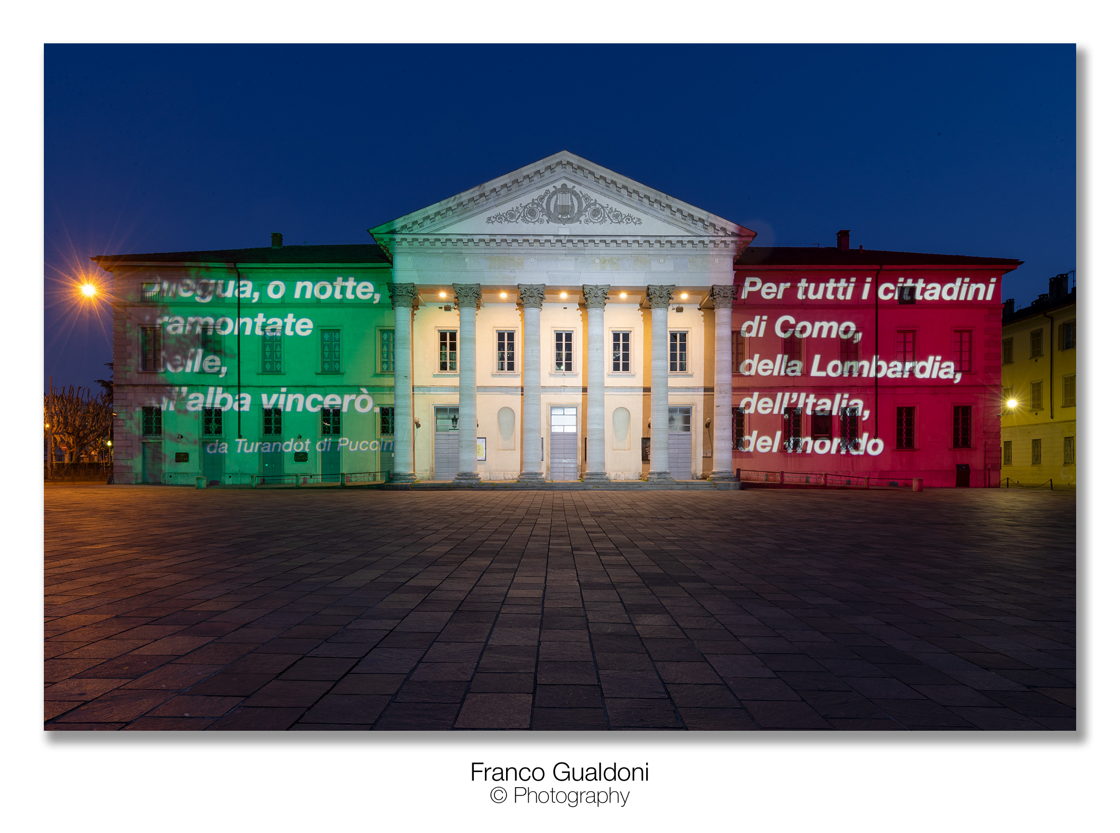 Como at the time of the Coronavirus....