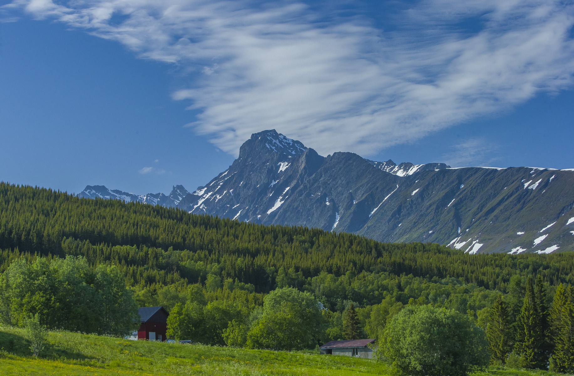 Paesaggio dalla Norvegia