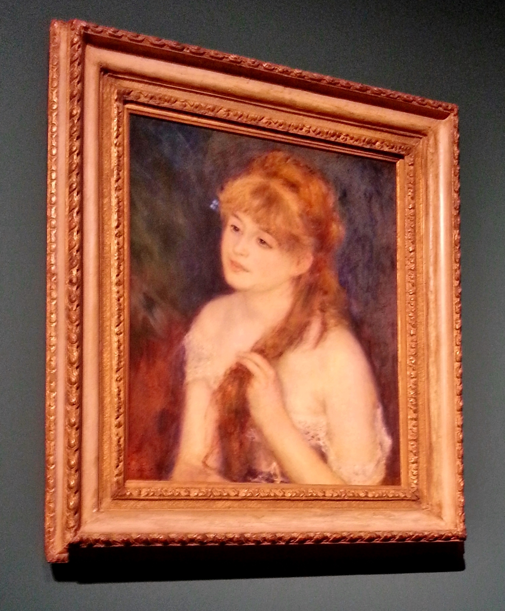 Pierre-Auguste Renoir - "Ritratto di Giovane Donna&quot...