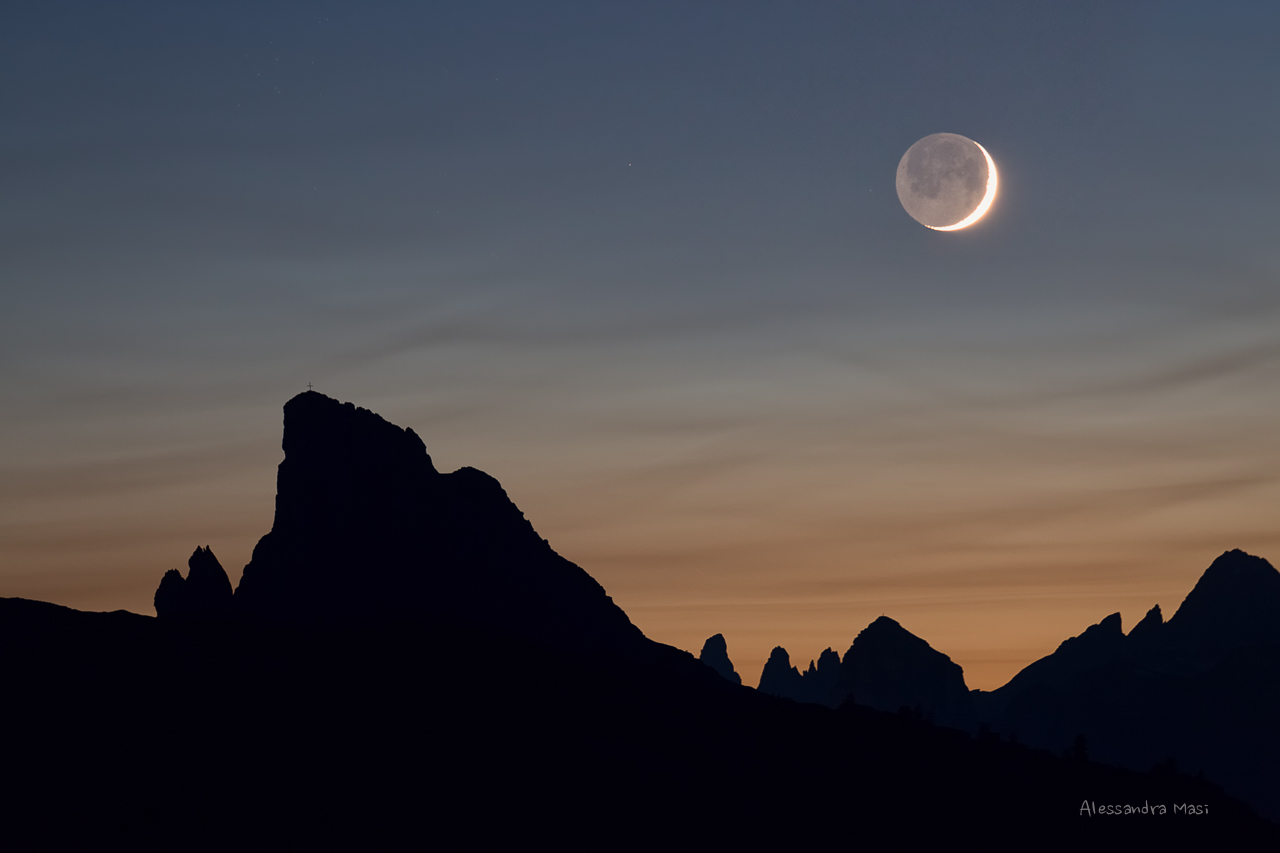 La Luna e il Sass de Stria