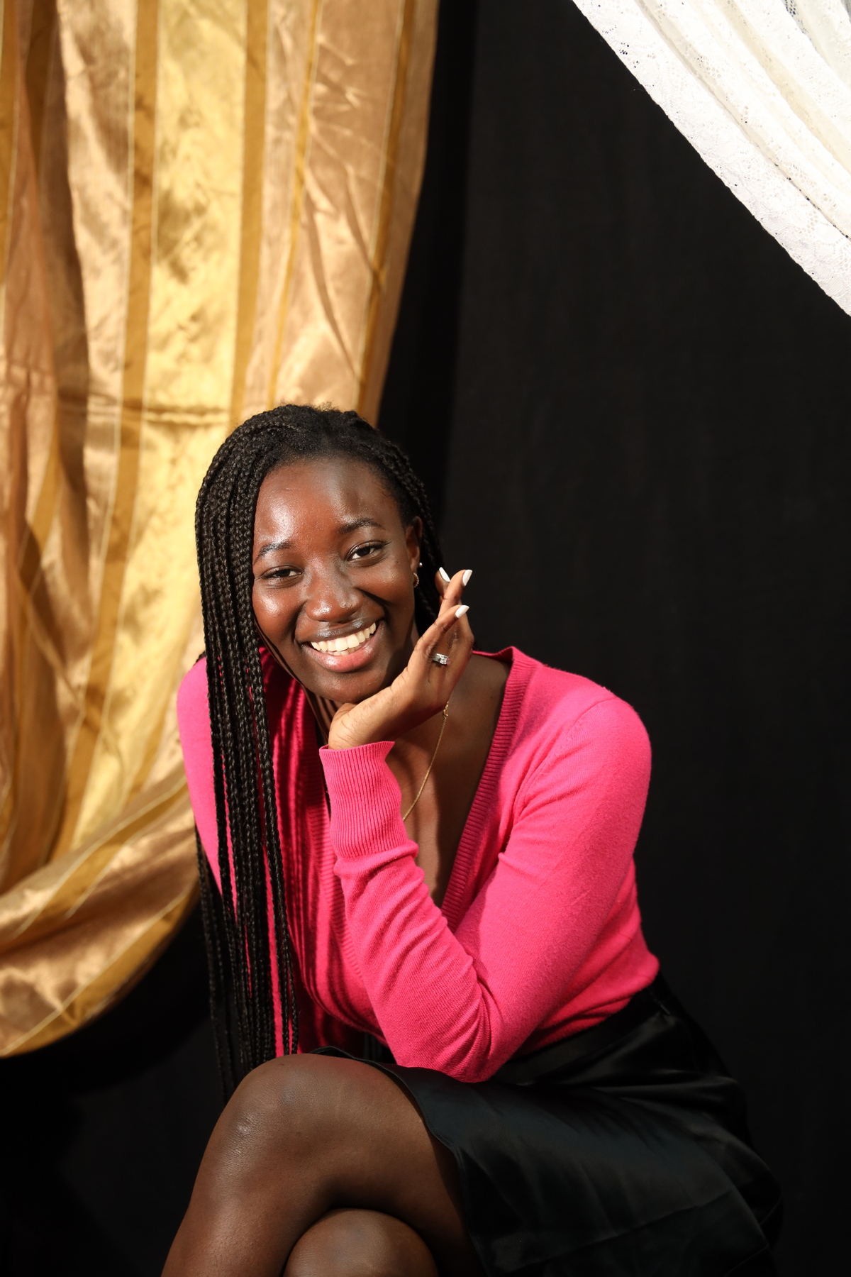 A smile.... more than a thousand words...