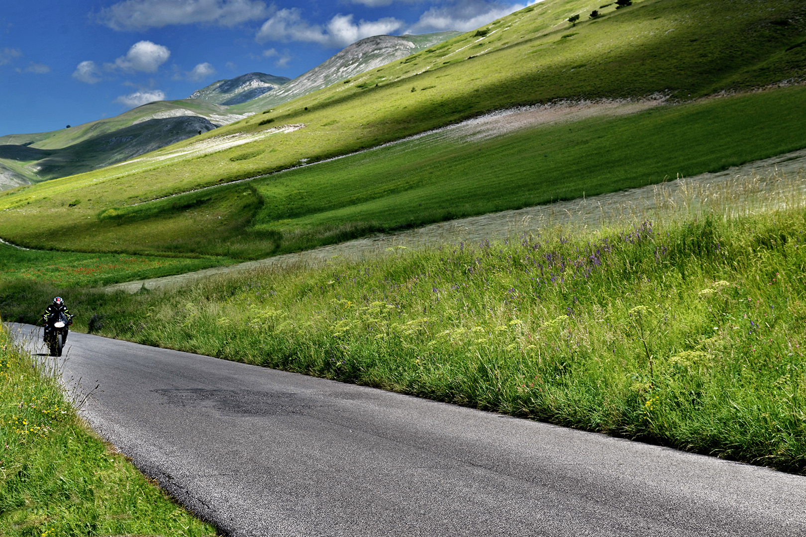 0n the road