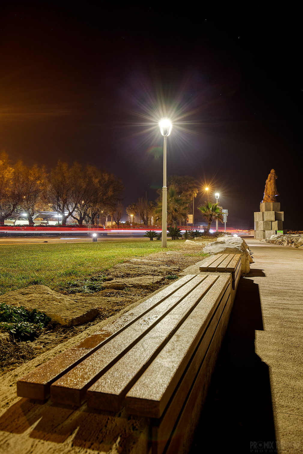 San Benedetto del Tronto in notturna