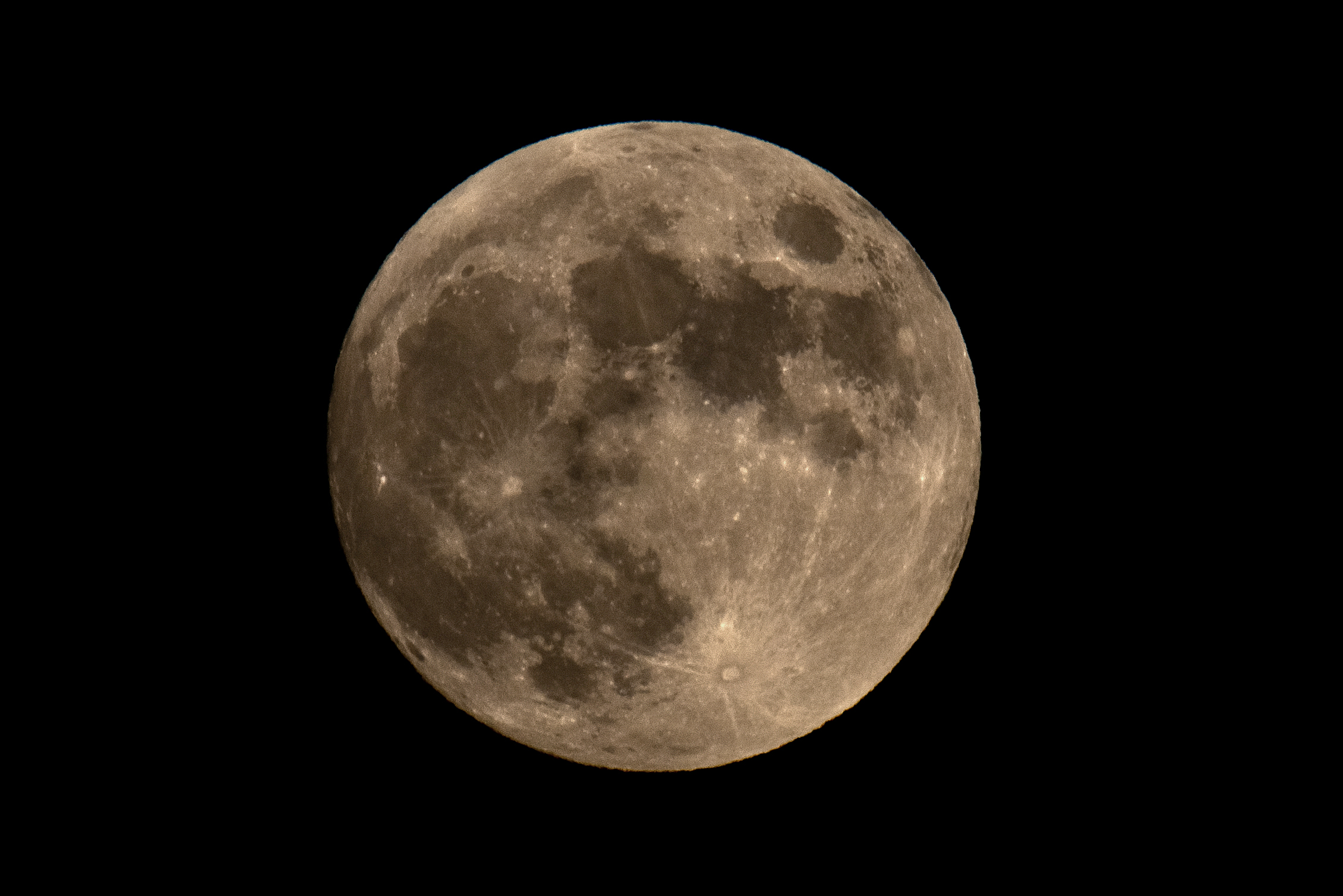 ... la luna stasera dalla mia terrazza