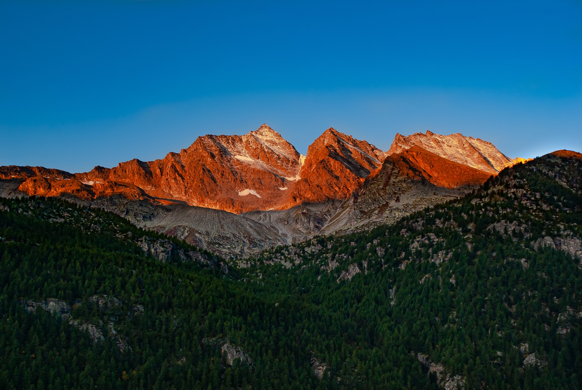 alba a Ceresole Reale