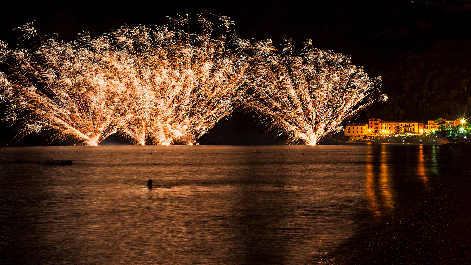 Fuochi sul mare